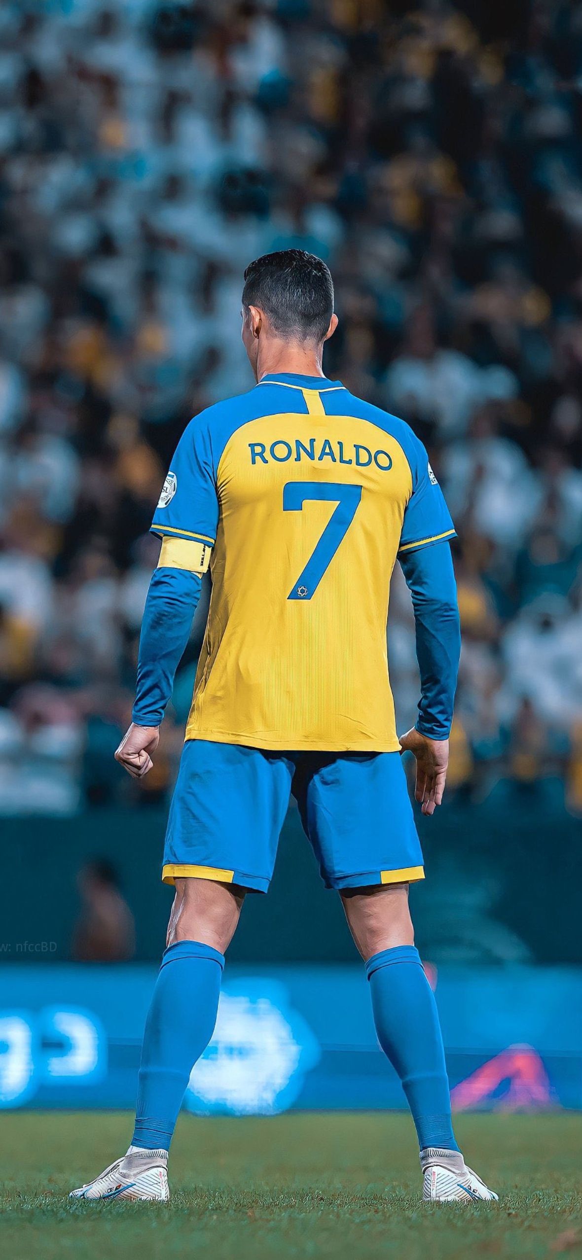 1180x2556 Cristiano Ronaldo Al Nassr 4k iPhone Wallpaper