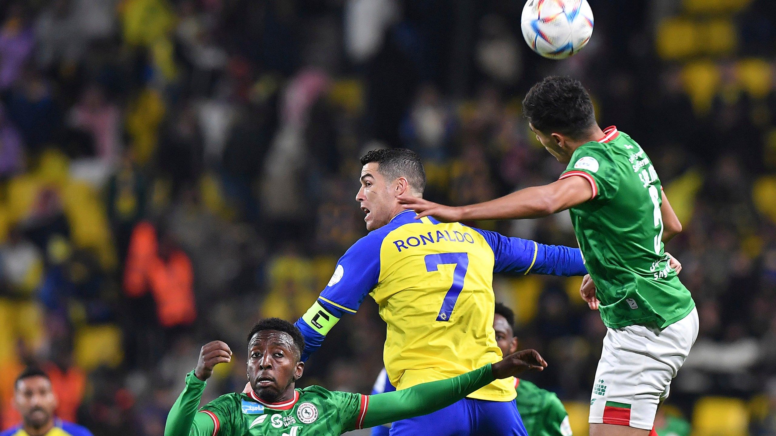 2560x1440 Ronaldo makes Saudi league debut for Al Nassr, doesn't score