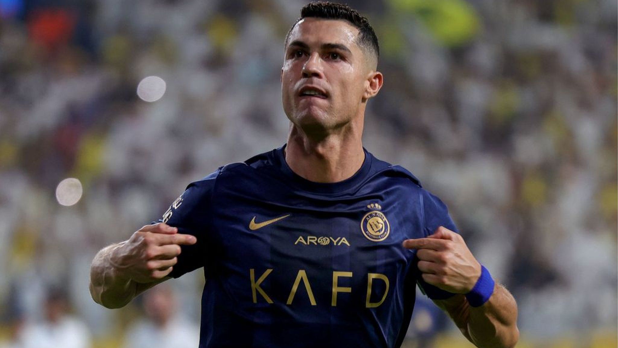 2048x1152 Saudi Pro League: Cristiano Ronaldo Scores In Al Nassr Win, Says It Is '850 Goals And Counting'