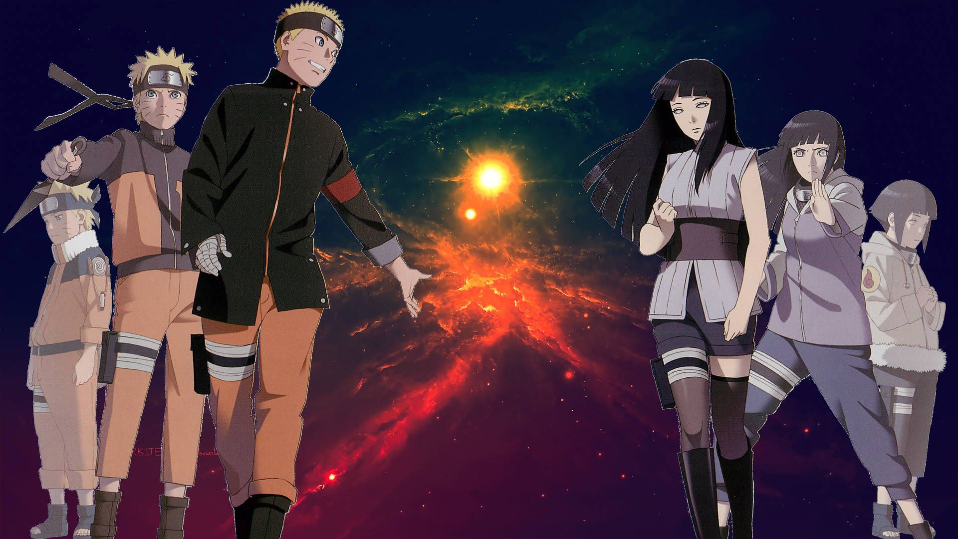 1920x1080 Naruto And Hinata Background