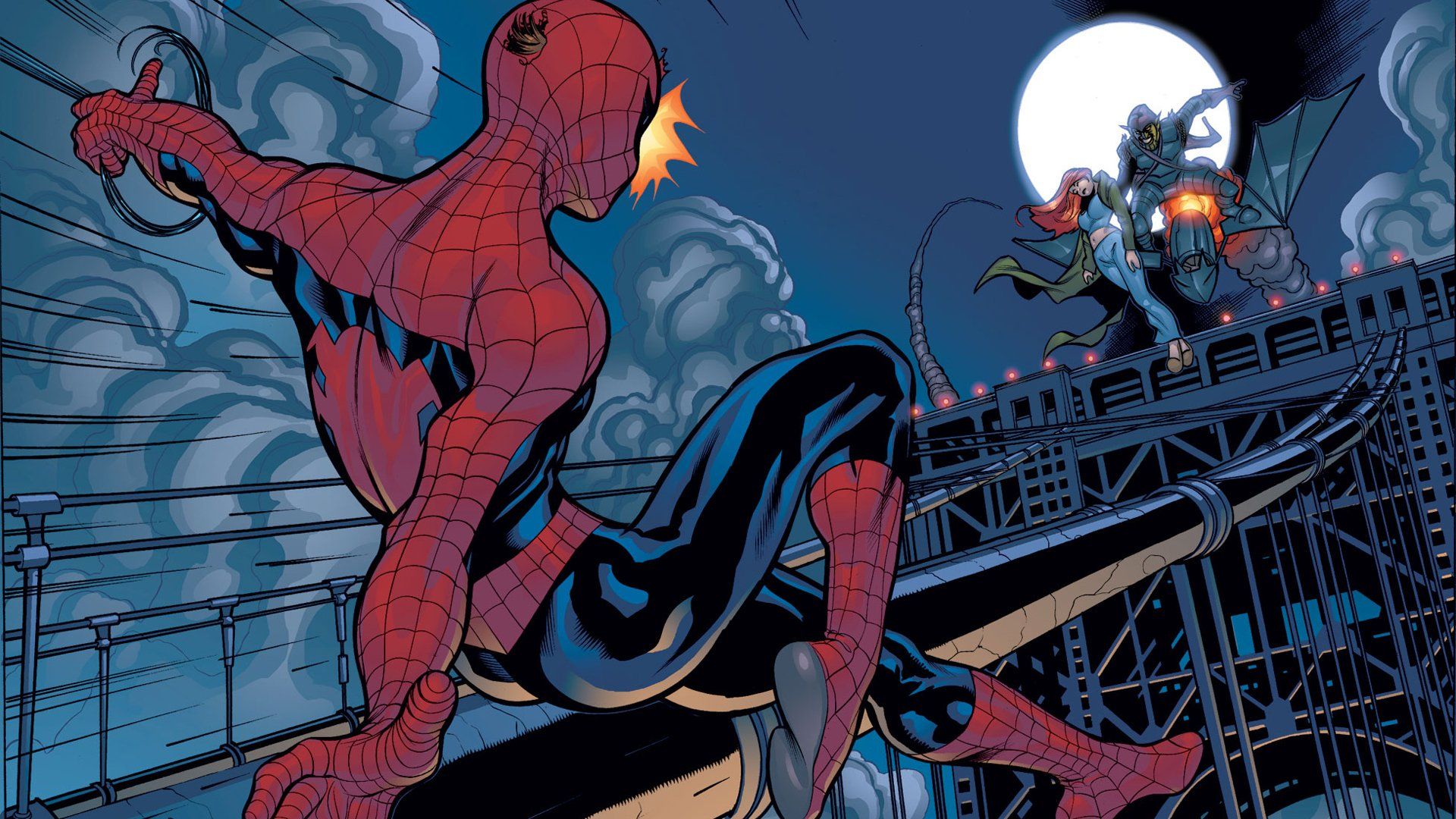 1920x1080 Download Comic Spider Man HD Wallpaperx1080