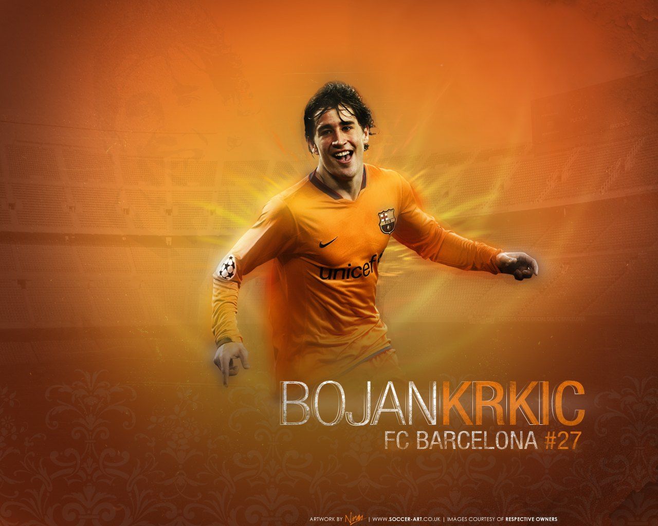 1280x1024 wallpaper free picture: Bojan Krkic Wallpaper 2011