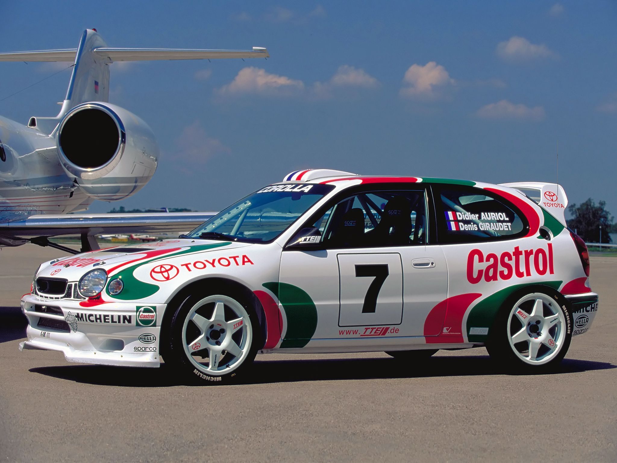 2048x1536 Toyota Corolla Compact WRC (AE111) 1997 99. Toyota Corolla Wrc 1998 Wallpaper, Toyota Corolla Rally, Toyota Celica