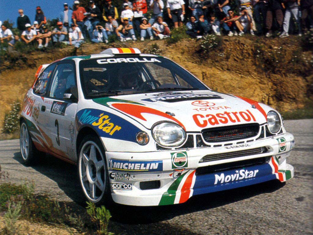 1024x768 Toyota Corolla WRC body kit