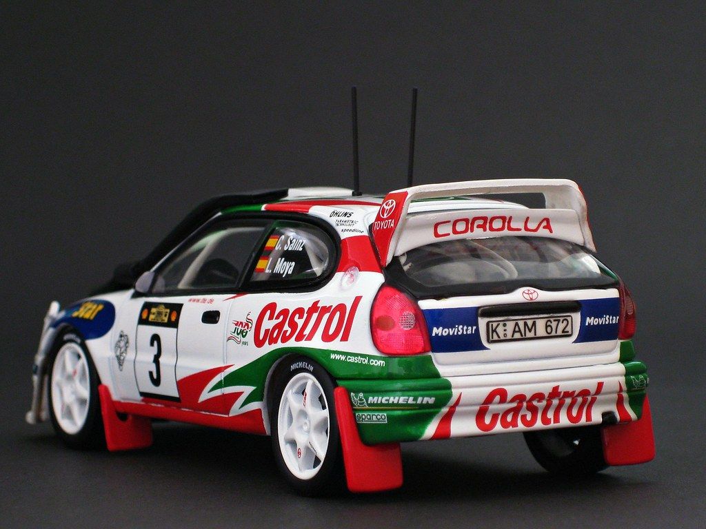 1024x768 Toyota Corolla WRC 1999 (Safari Rally Kenya) Carlos Sainz