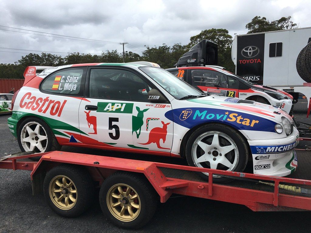 1024x768 Toyota Corolla WRC Or 99 Carlos Sainz Runner Up Both