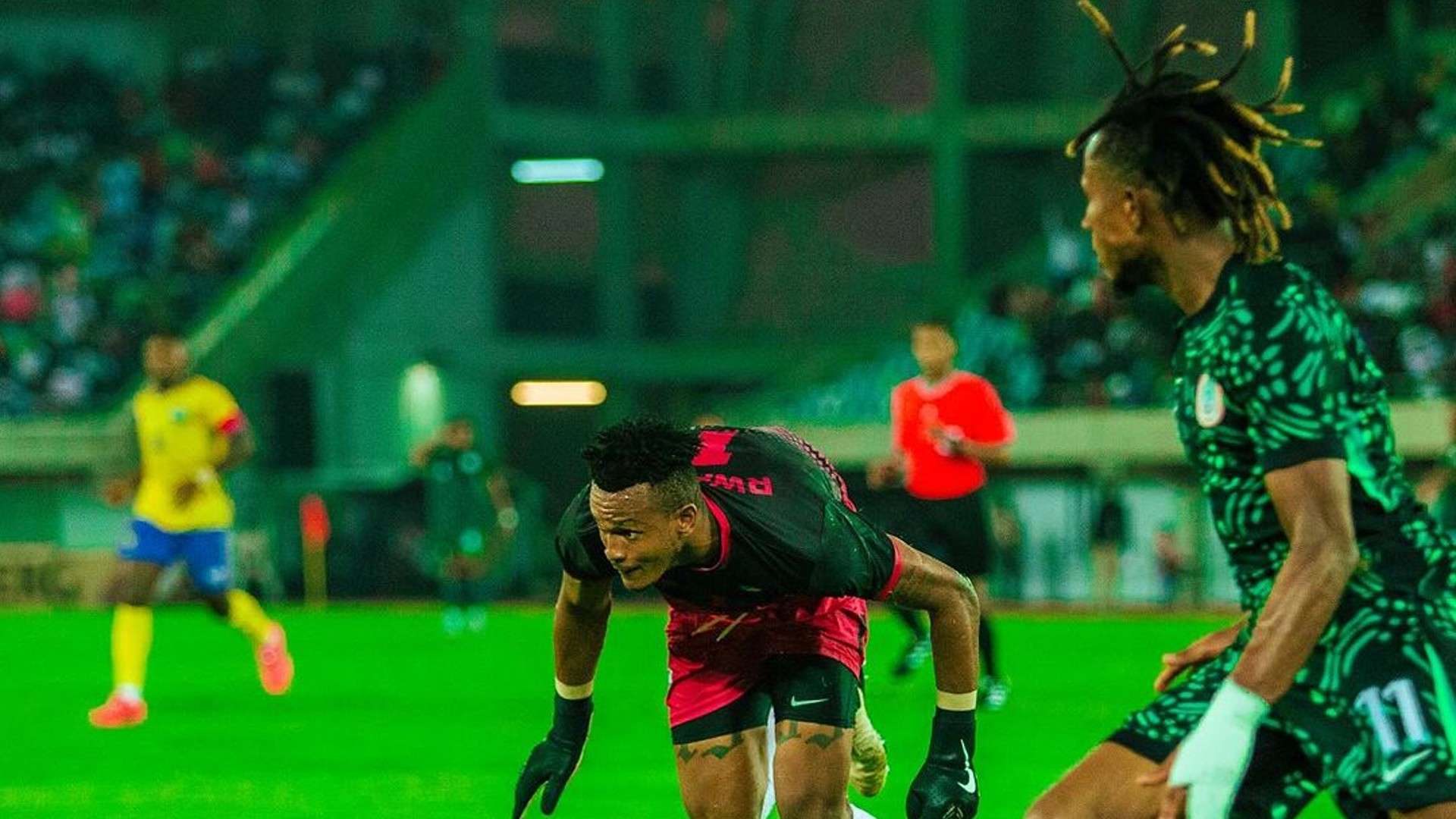 1920x1080 AC Milan star Samuel Chukwueze's goal not enough as Rwanda secure surprise win over Nigeria's Super Eagles in 2025 Afcon qualifiers. Goal.com Nigeria