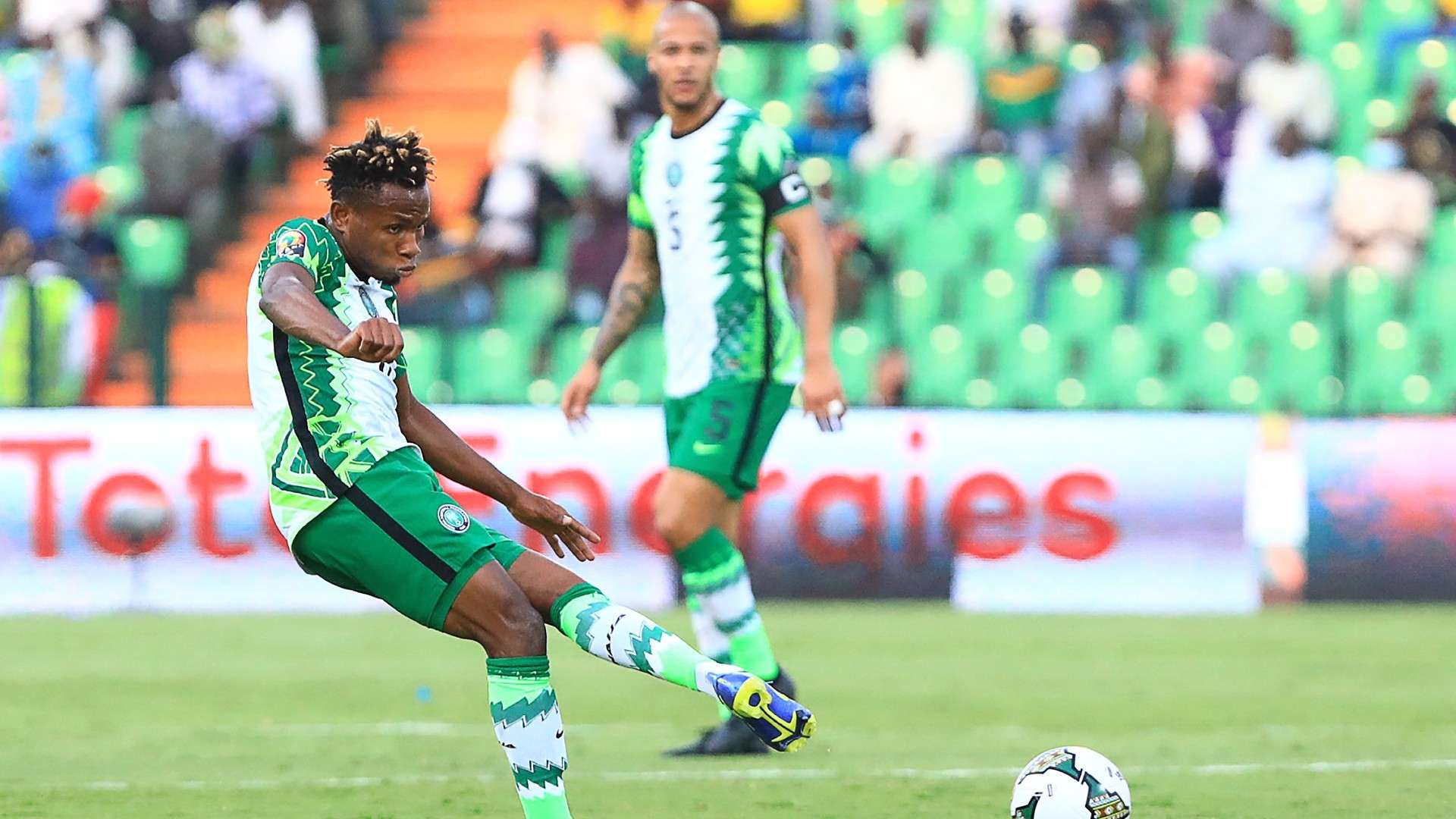 1920x1080 Chukwueze misses Nigeria training after sustaining injury against Ghana in World Cup qualifier. Goal.com English Oman