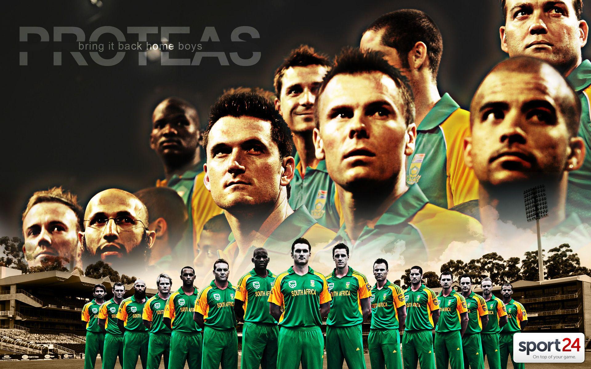 1920x1200 South Africa Cricket Team HD Wallpaper 1866 - Cricketer HD Wallpaper