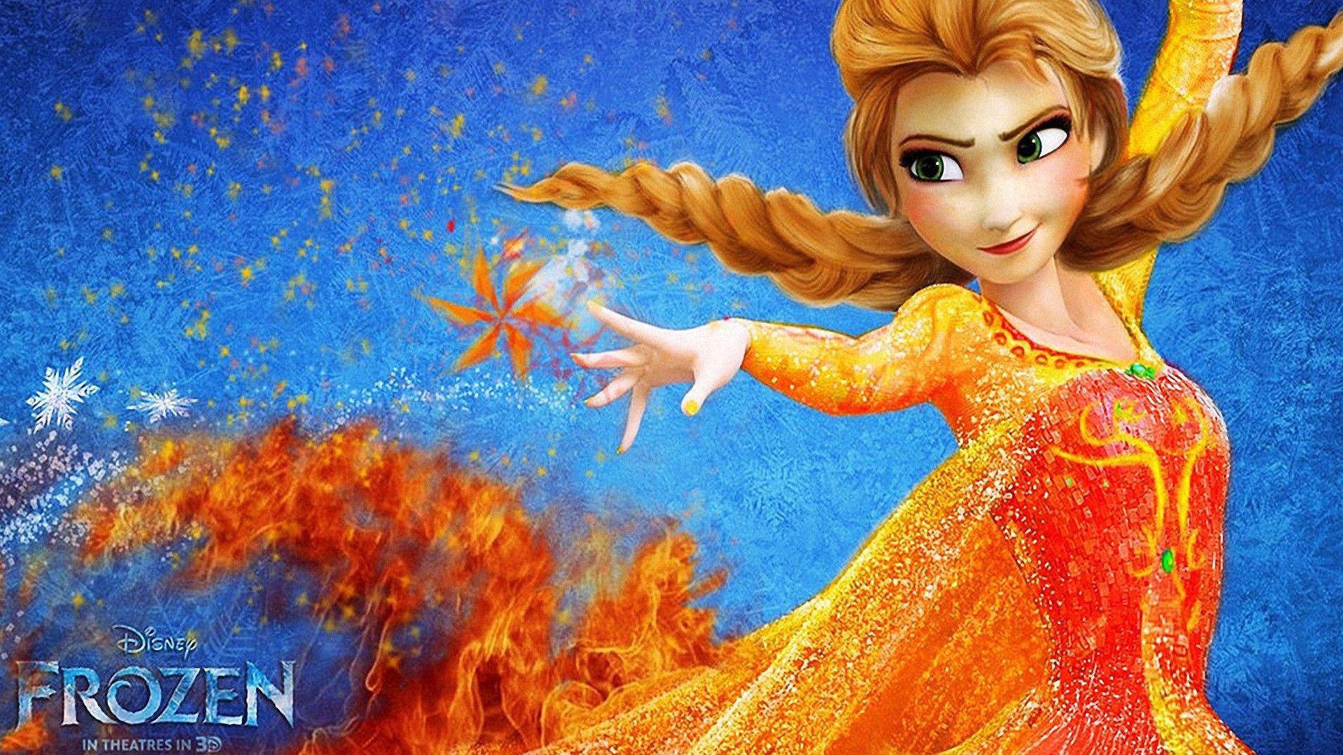 1920x1080 Disney Frozen Elsa Movie HD Wallpaper