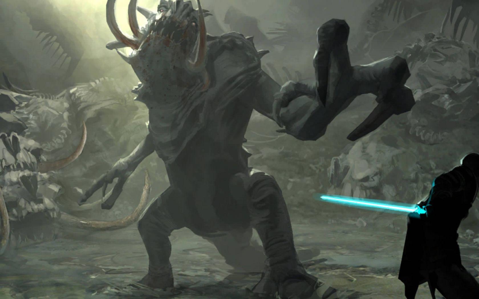 1680x1050 Free download Star Wars Cool Creature Fan Art wallpaper HD 160938