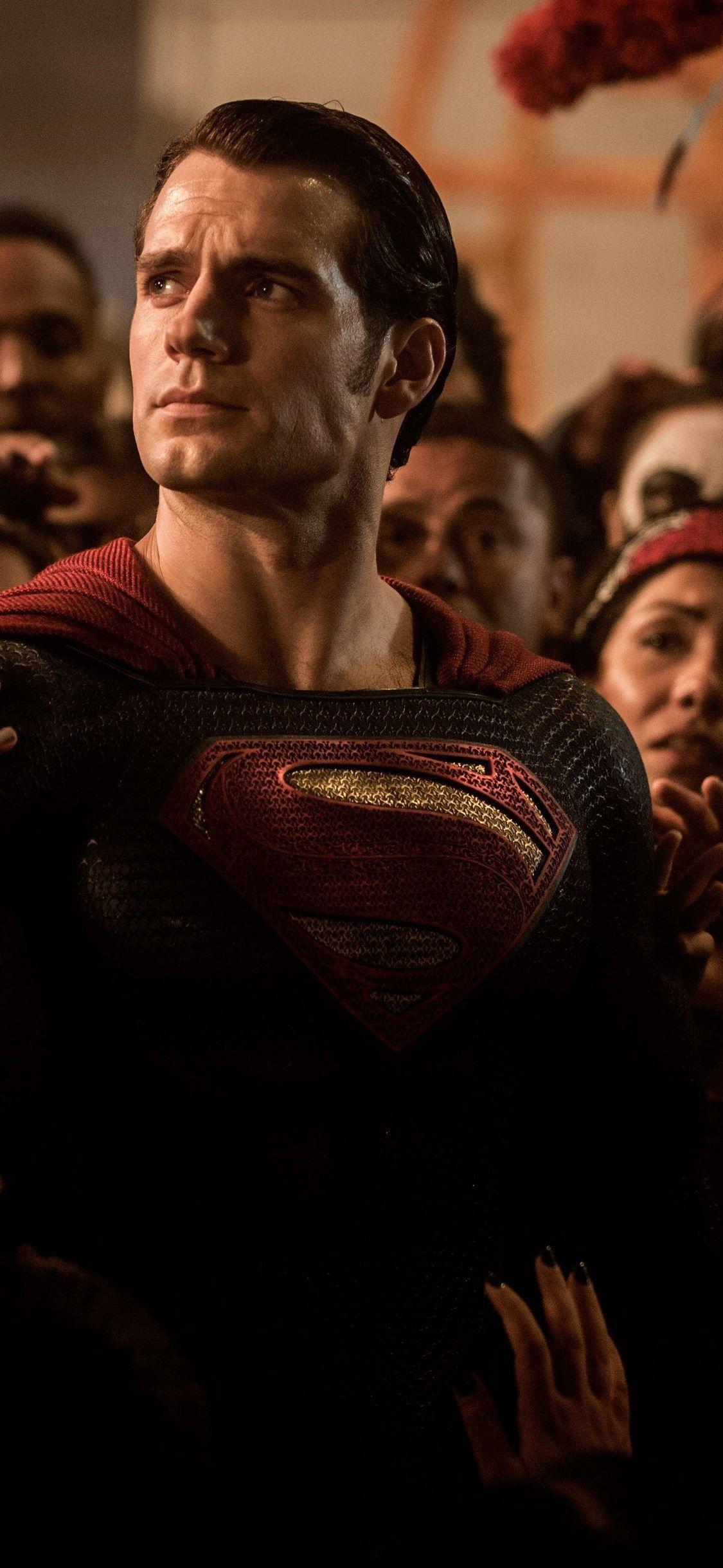 1125x2436 Henry Cavill In Batman Vs Superman iPhone XS, iPhone 10