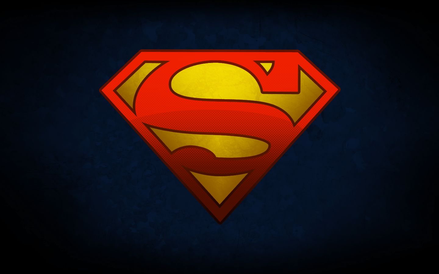 1440x900 Free download Superman Logo Cool Background Wallpaper HD