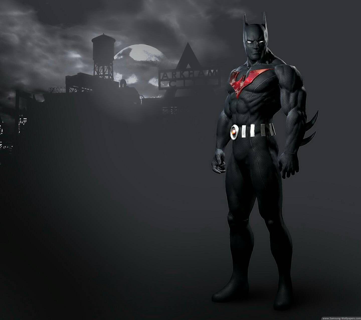 1440x1280 3D Superman Wallpaper Arkham Beyond Skin, Download