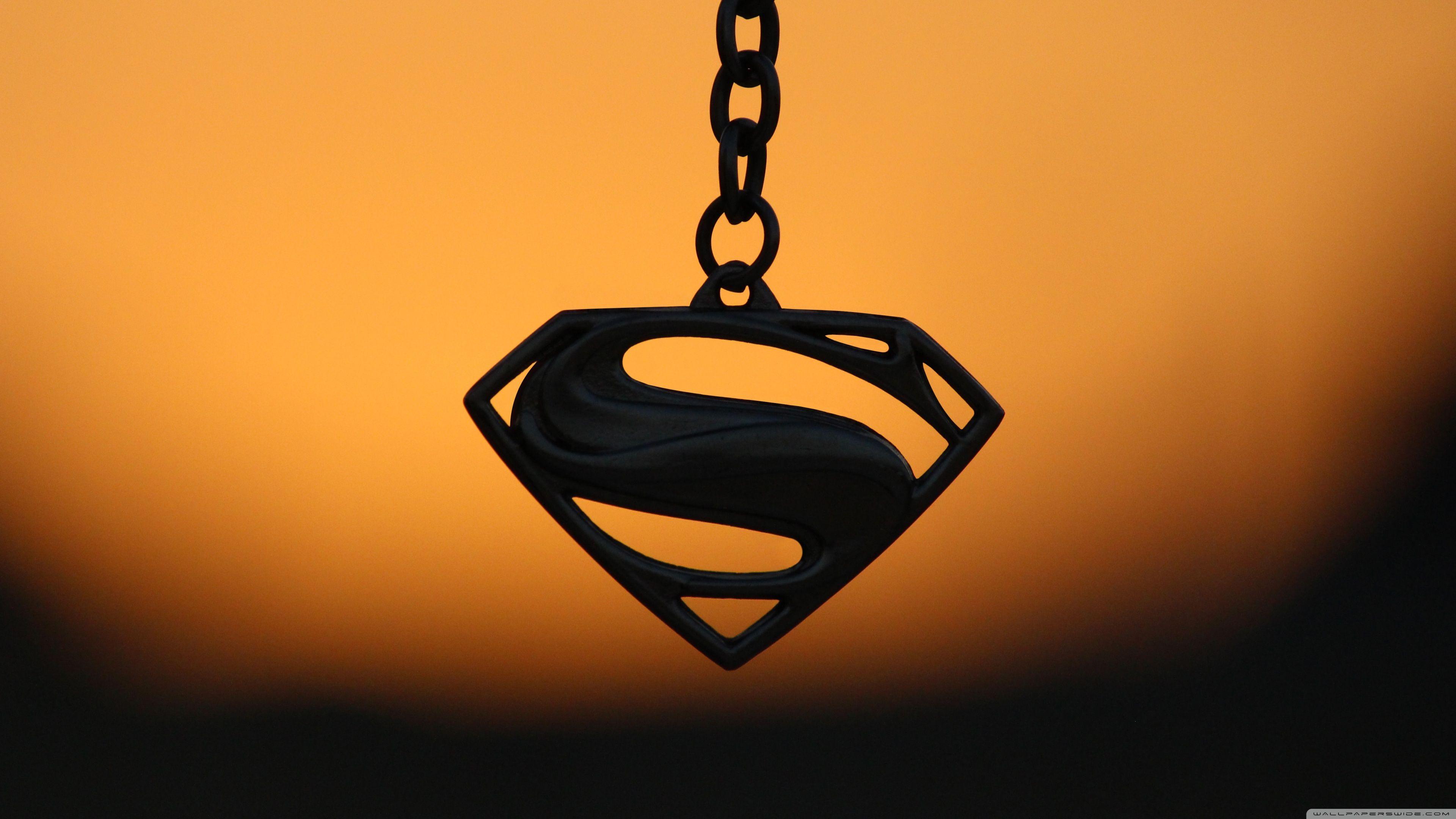 3840x2160 SUPERMAN LOGO Ultra HD Desktop Background Wallpaper for 4K UHD TV