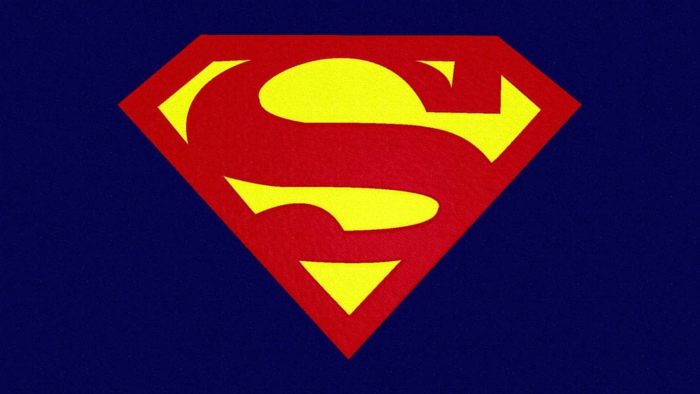 1365x768 Superman Logo Wallpaper 3 Wallpaper HD