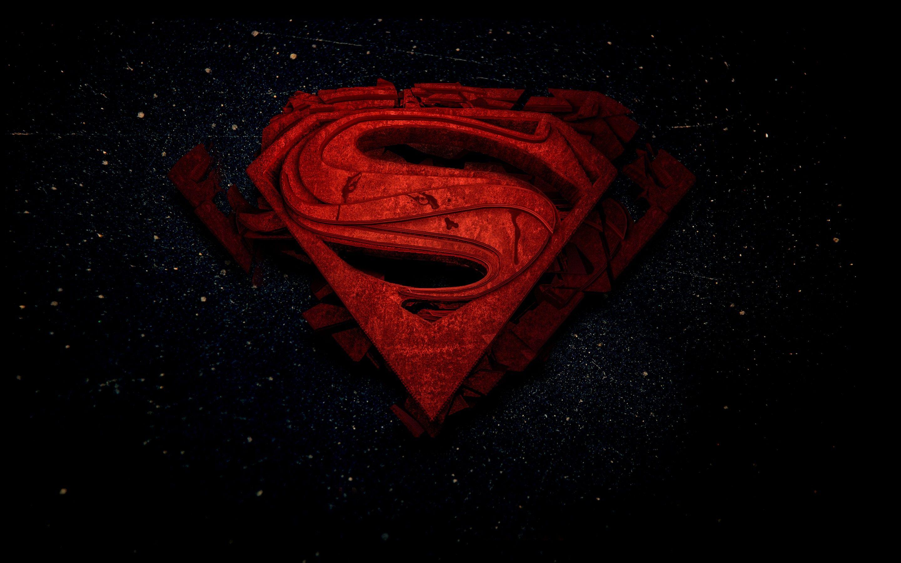 2880x1800 Wallpaper Superman, Batman, DC Comics, 3D, 4K, Creative Graphics