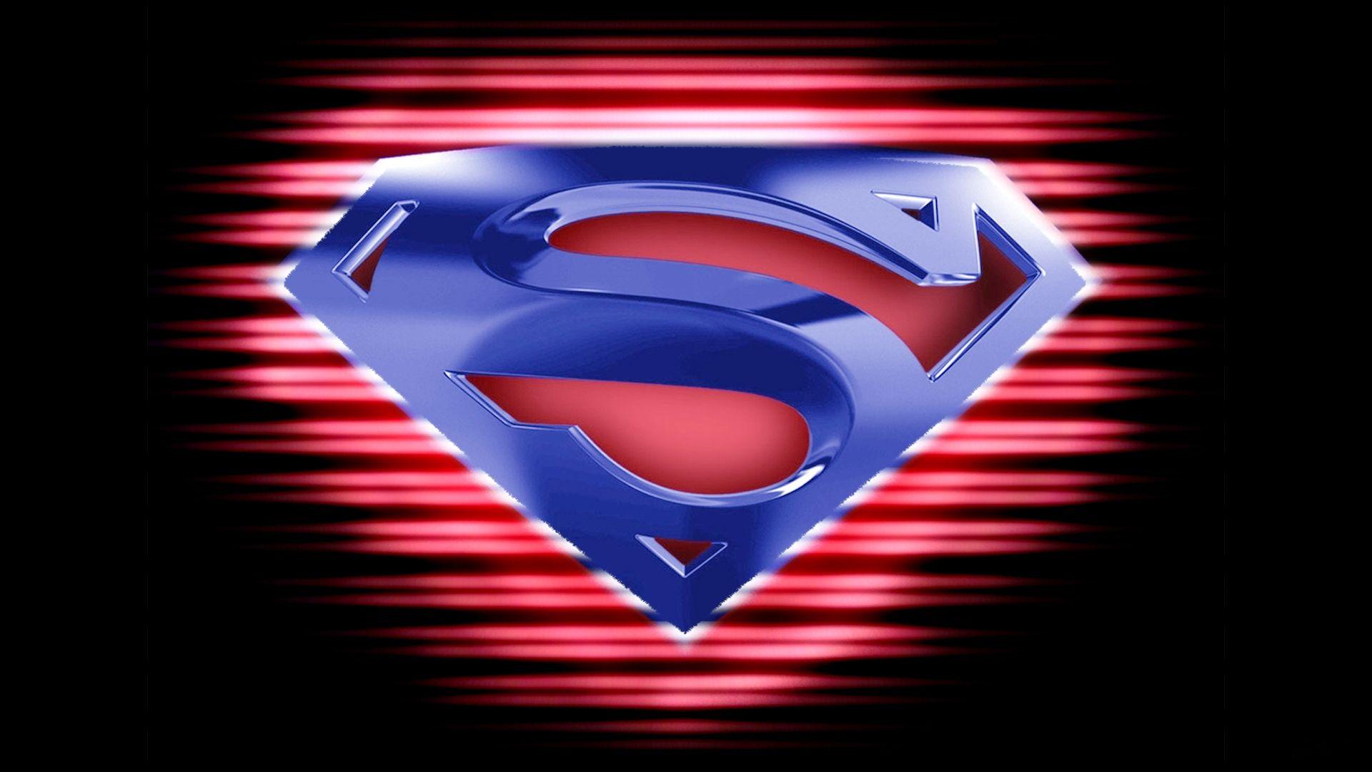 1920x1080 3D superman wallpaper