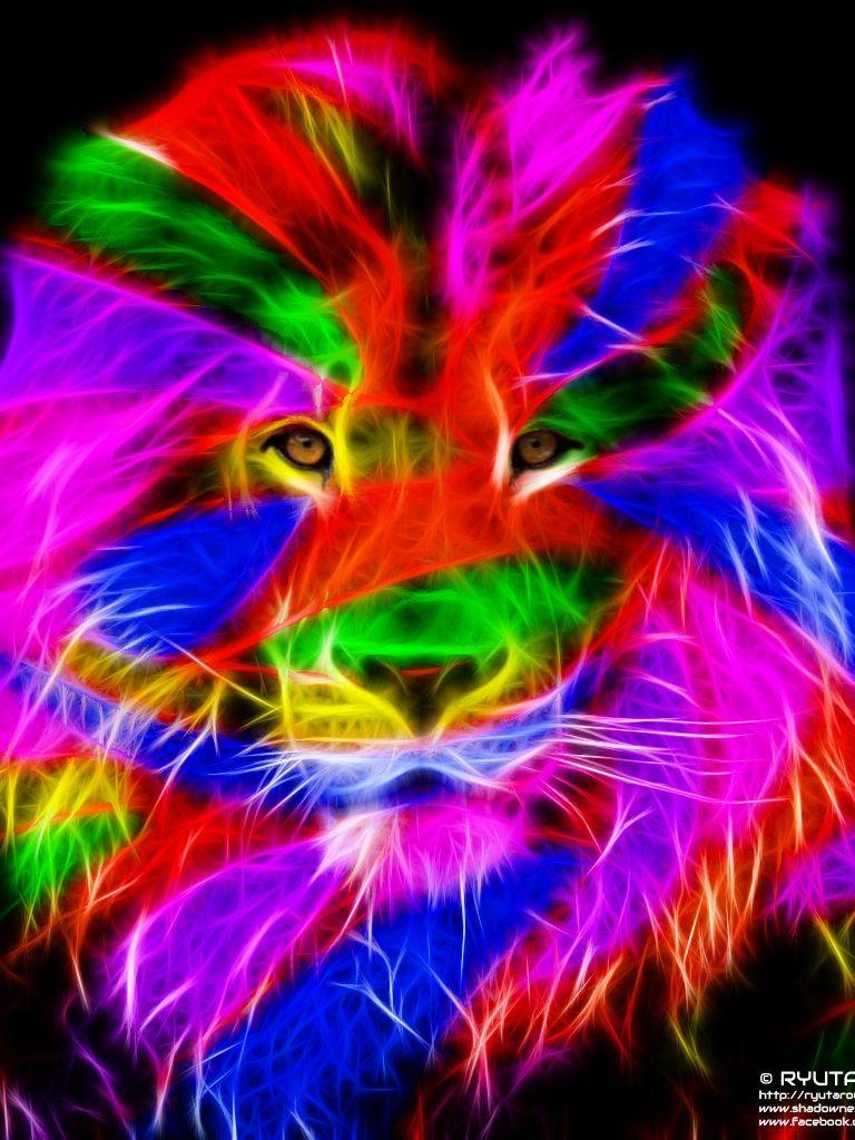 Rainbow Lion Wallpapers - Top Free Rainbow Lion Backgrounds ...