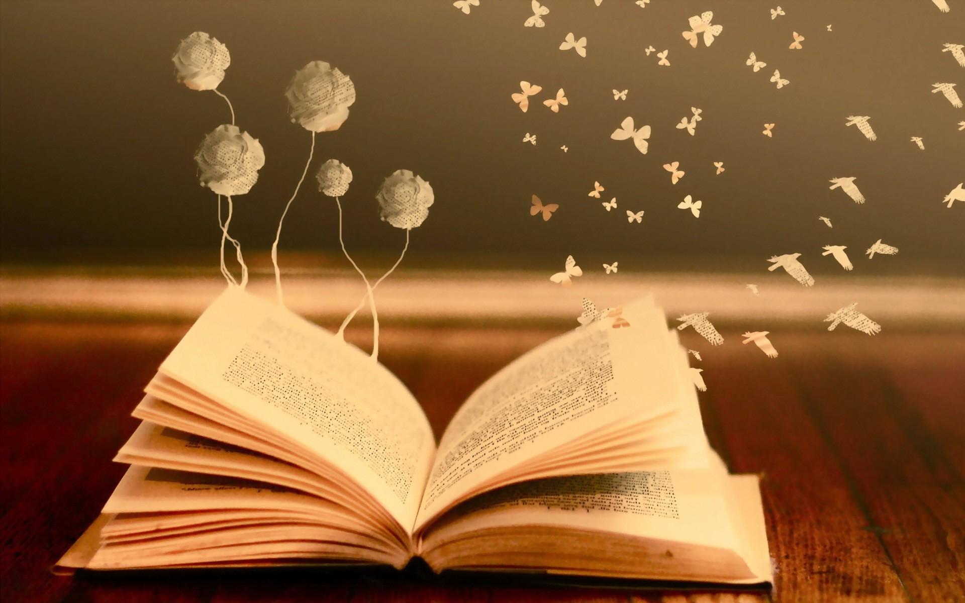 1920x1200 Book Fantasy hình nền