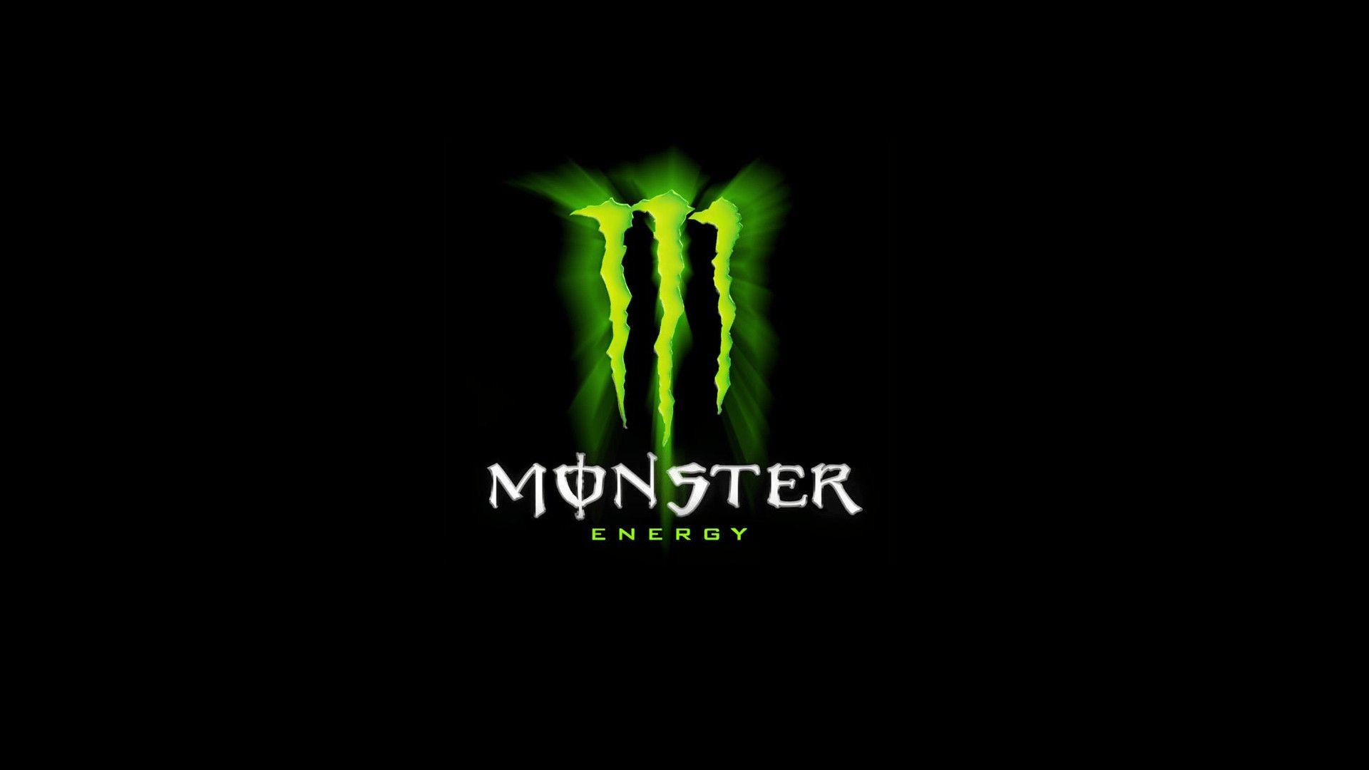 1920x1080 Monster Logo Wallpaper