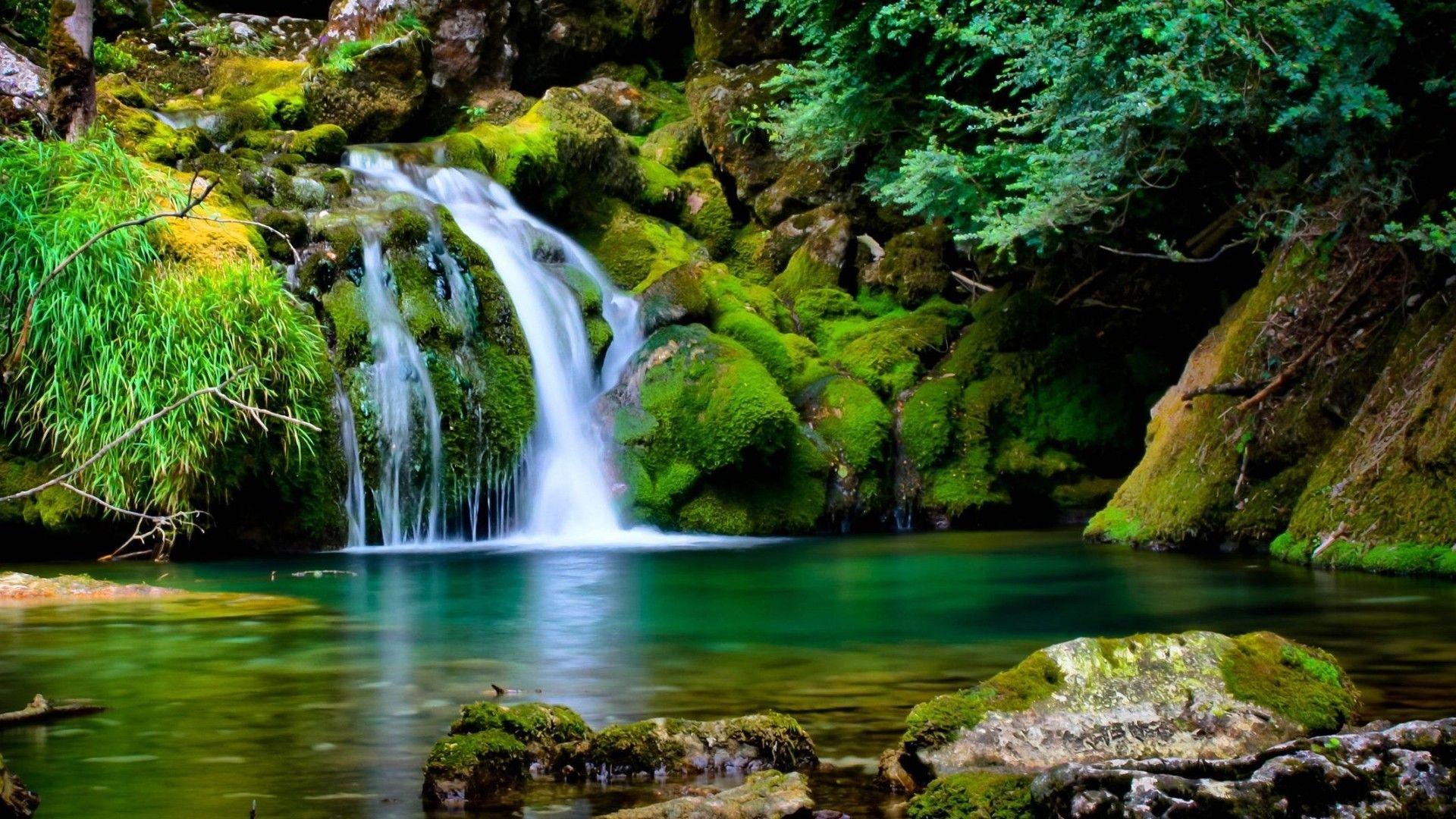 1920x1080 Beautiful Waterfall Wallpaper