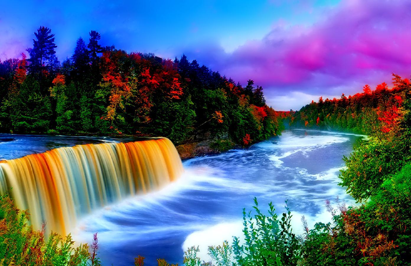 1392x901 HD Wallpaper Nature Waterfall Quality HD Wallpaper Nature
