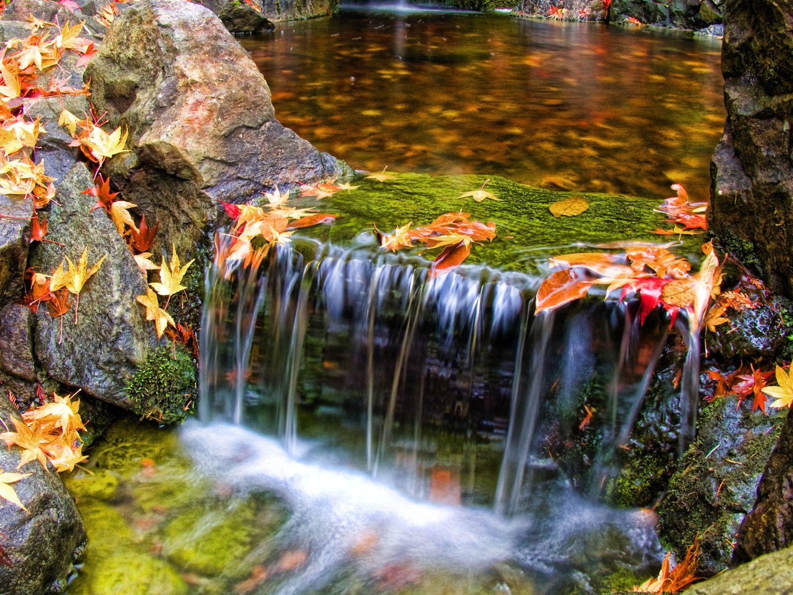 1600x1200 Colorfall Wallpaper Waterfalls Nature Wallpaper in jpg format