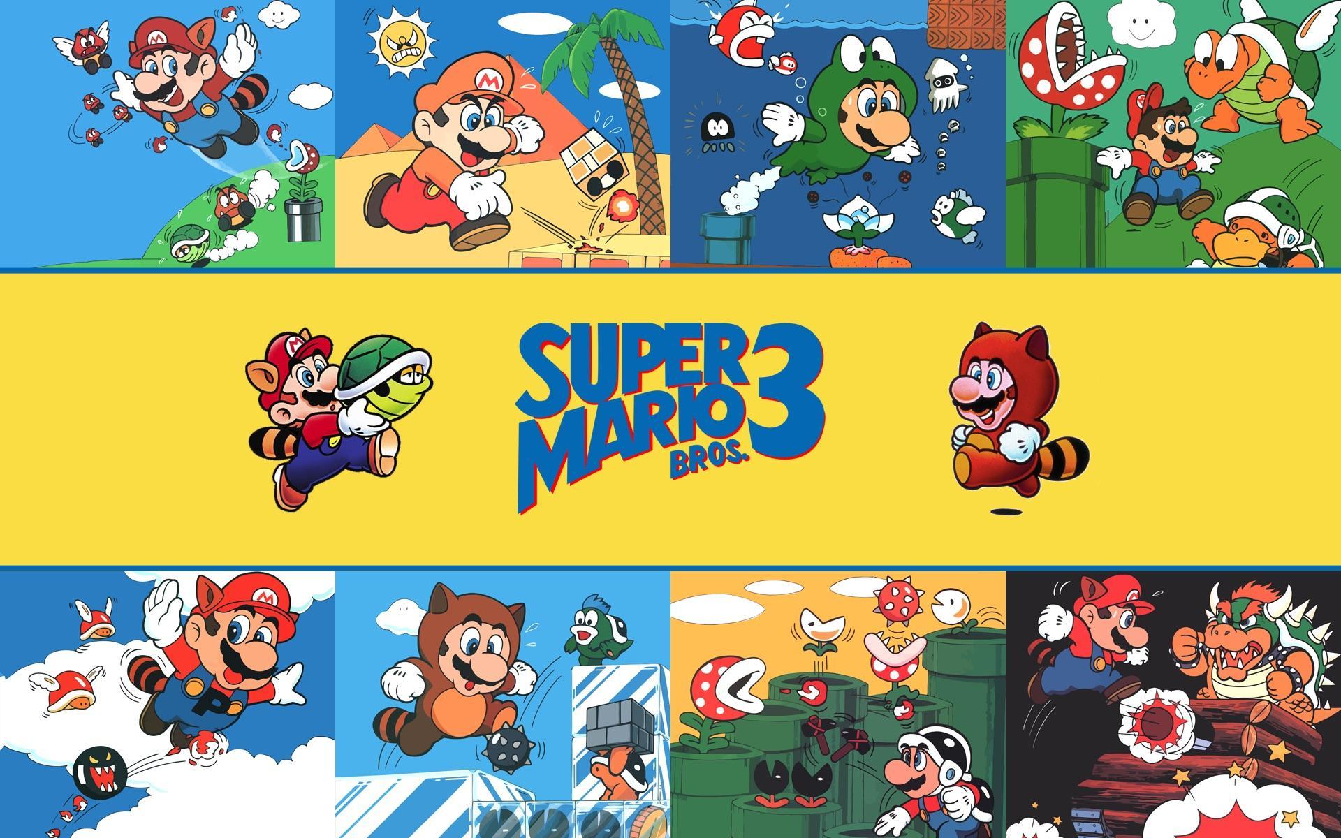 1920x1200 Wallpaper Mario Bros