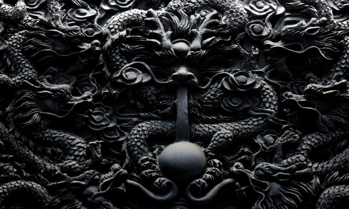 1203x720 Year Of The Dragon Design Wallpaper