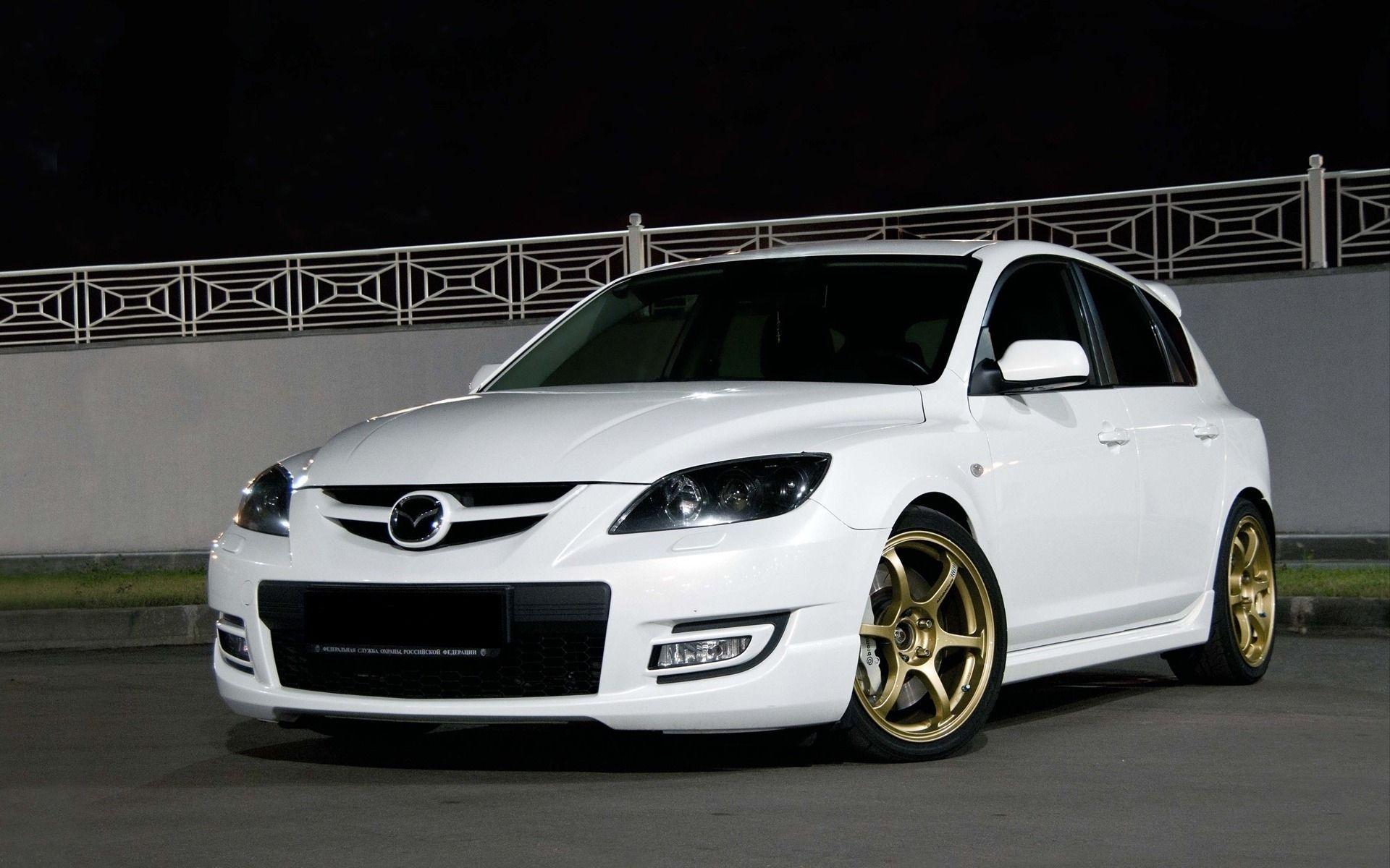 1920x1200 Mazda Protege5 Wallpaper HD Mazdaspeed 3 White