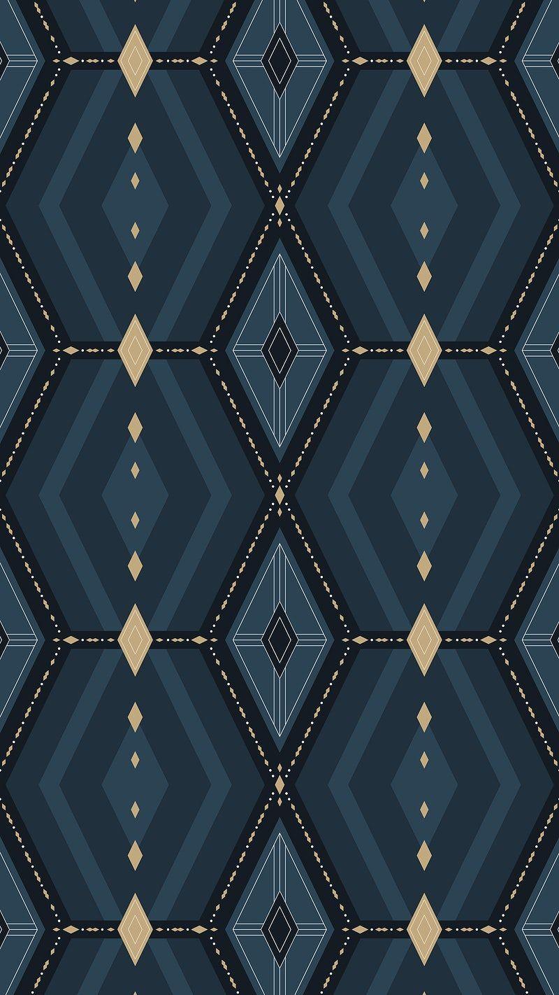 800x1422 Light blue geometric lock screen background. Royalty free vector
