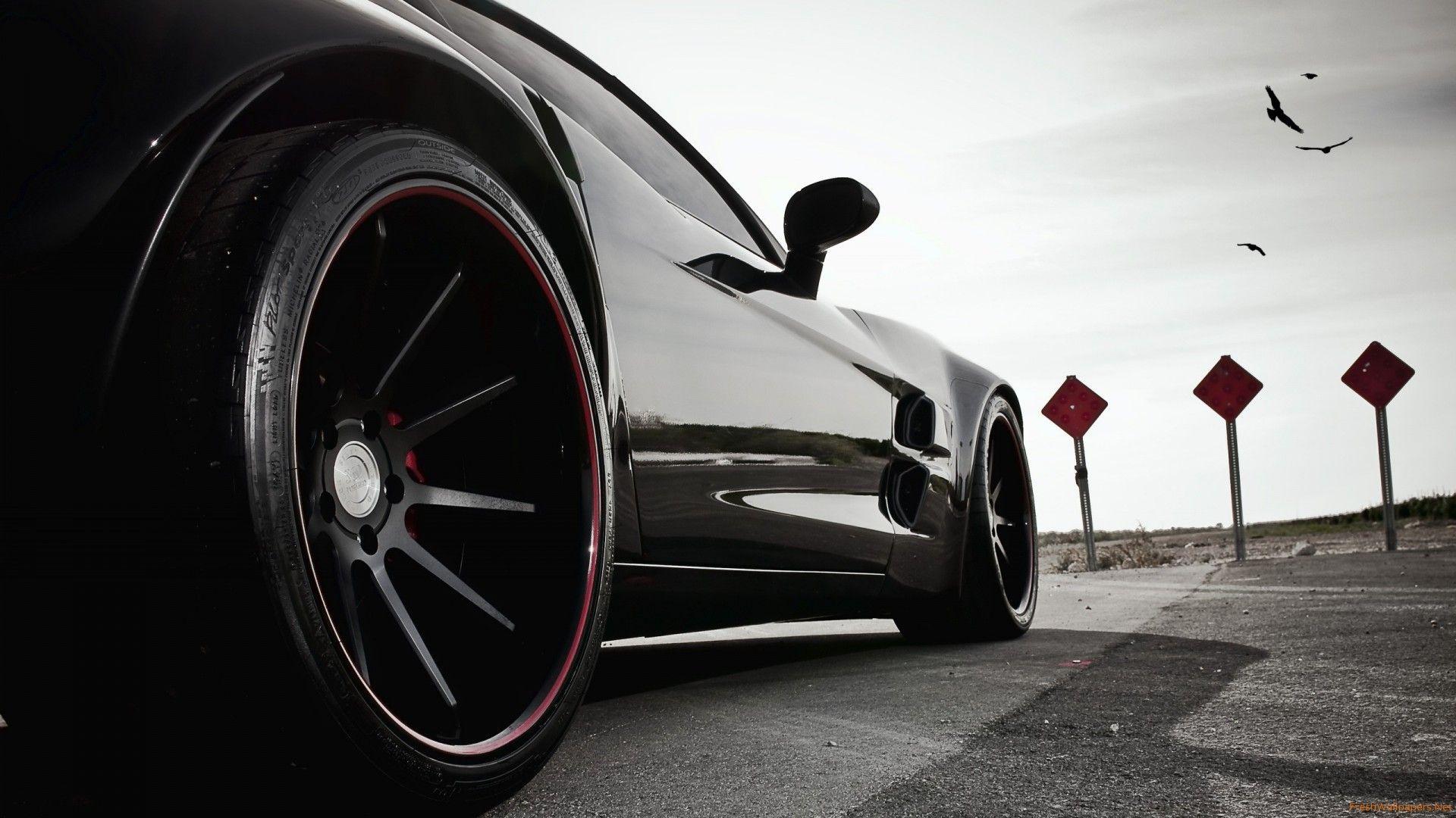 1920x1080 black tuning car wallpaper