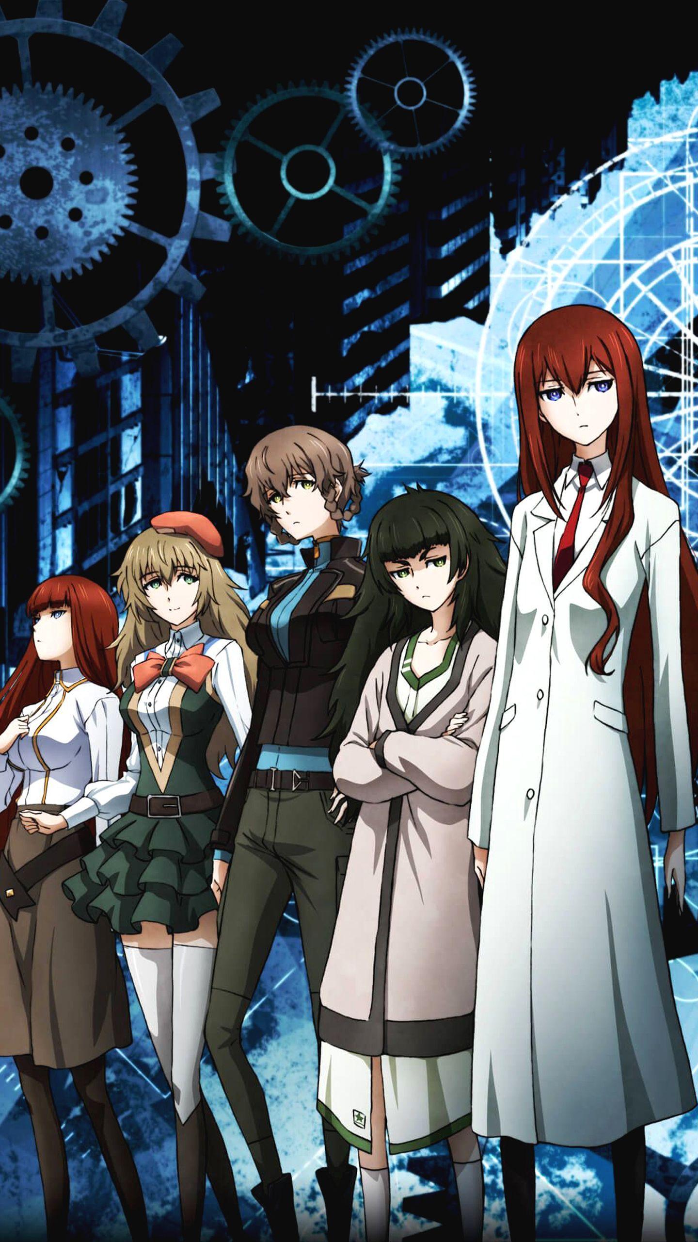 Steins Gate Phone Wallpapers Top Free Steins Gate Phone Backgrounds Wallpaperaccess