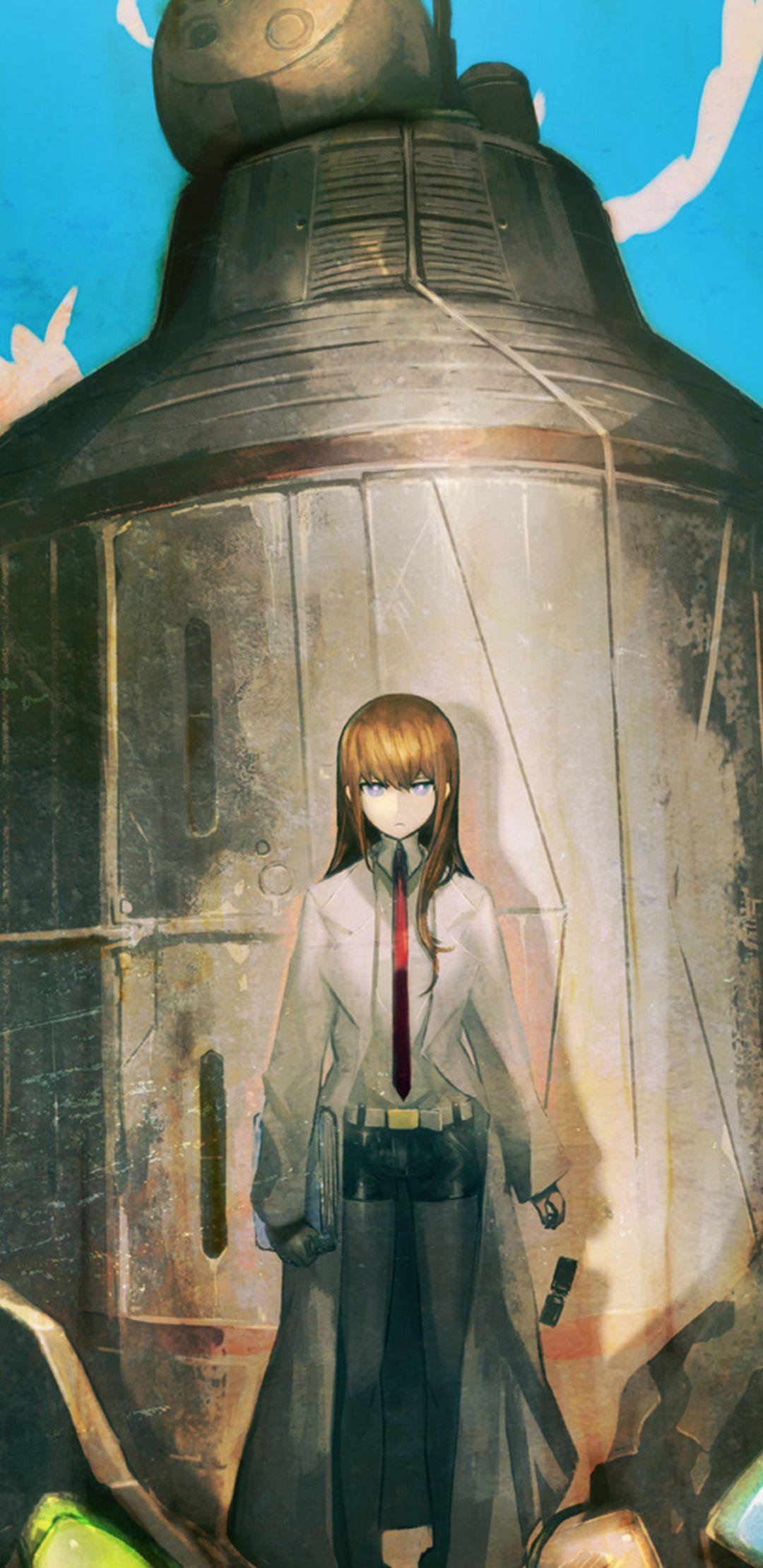 1080x2220 Anime Steins;Gate (1080x2220) Wallpaper