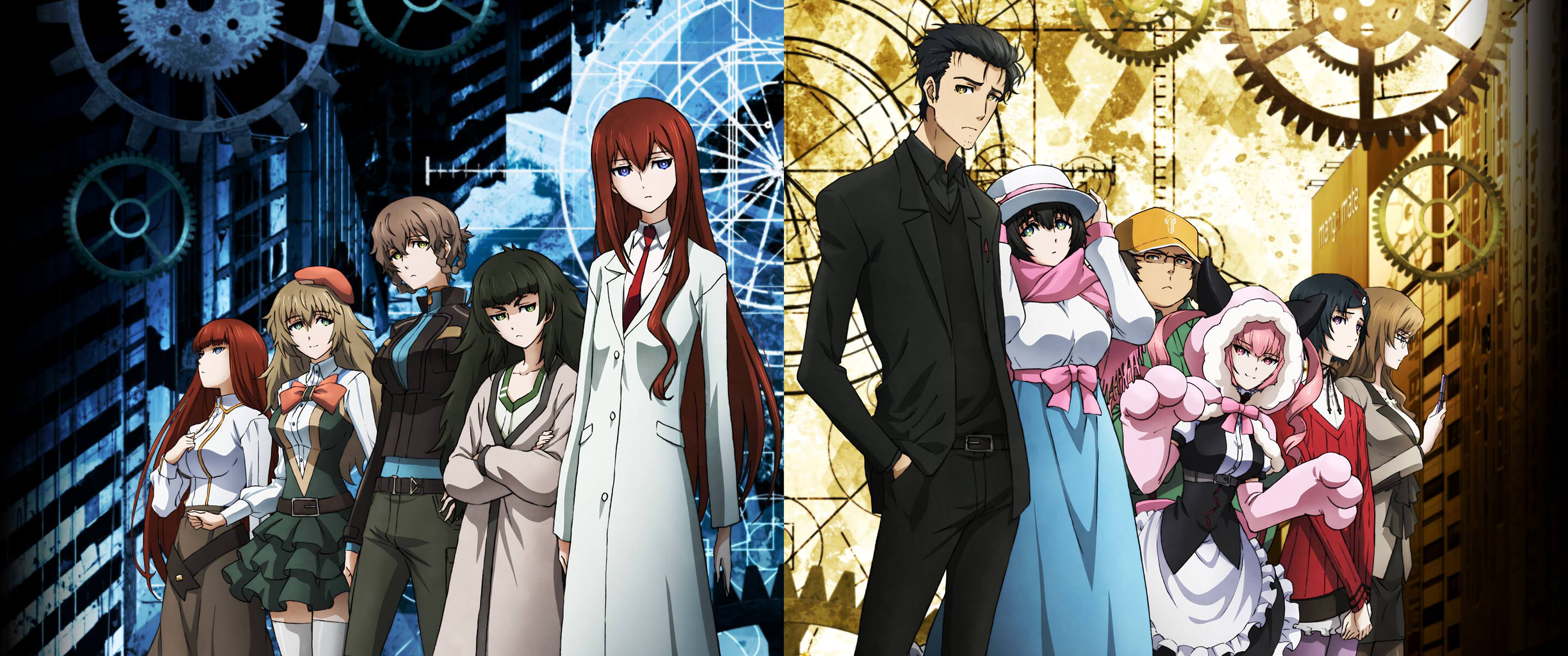 3440x1440 Steins;Gate 0 Key Visual Wallpaper [1080p mobile, 3440x1440p ultrawide, Original]