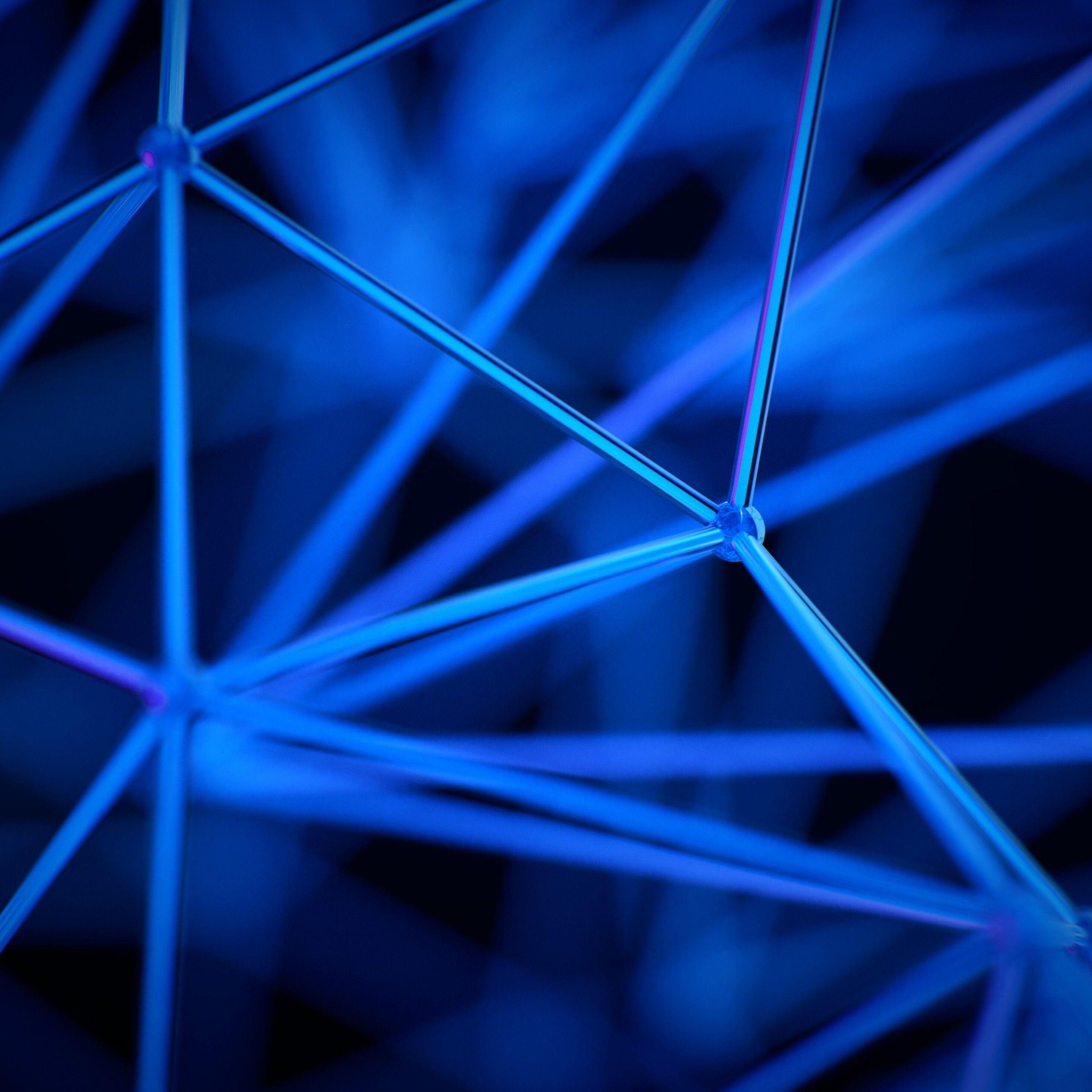 2932x2932 3D Cgi Geometry Pattern iPad Pro Retina Display HD 4k