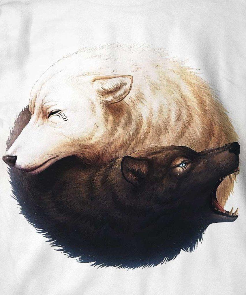 Yin Yang Wolf Wallpapers - Top Free Yin Yang Wolf Backgrounds ...