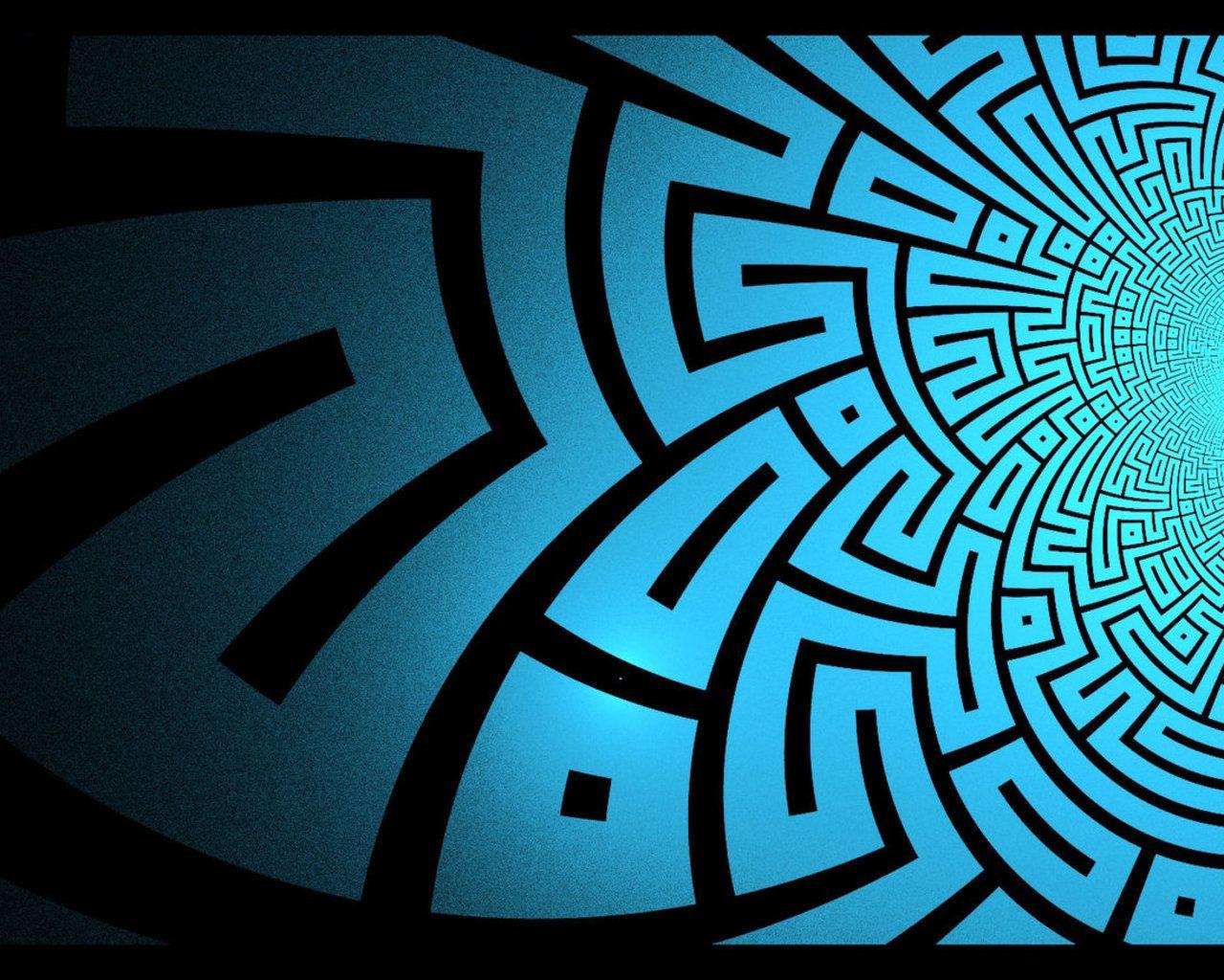 1280x1024 Geometric Wallpaper