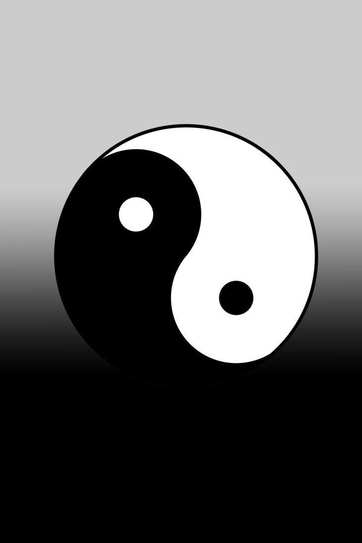 730x1095 Jestingstock.com Yin Yang Wallpaper Tumblr Black And White