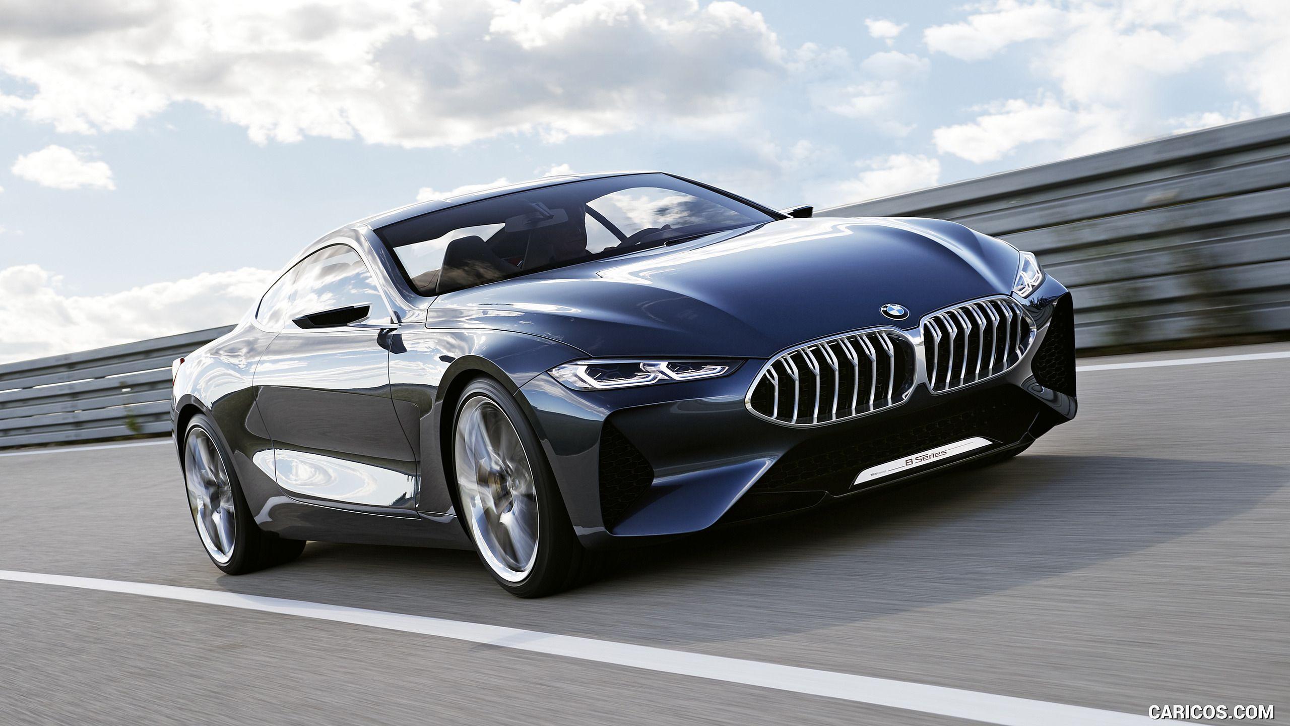 2560x1440 Free download 2017 BMW 8 Series Concept Front Three Quarter HD