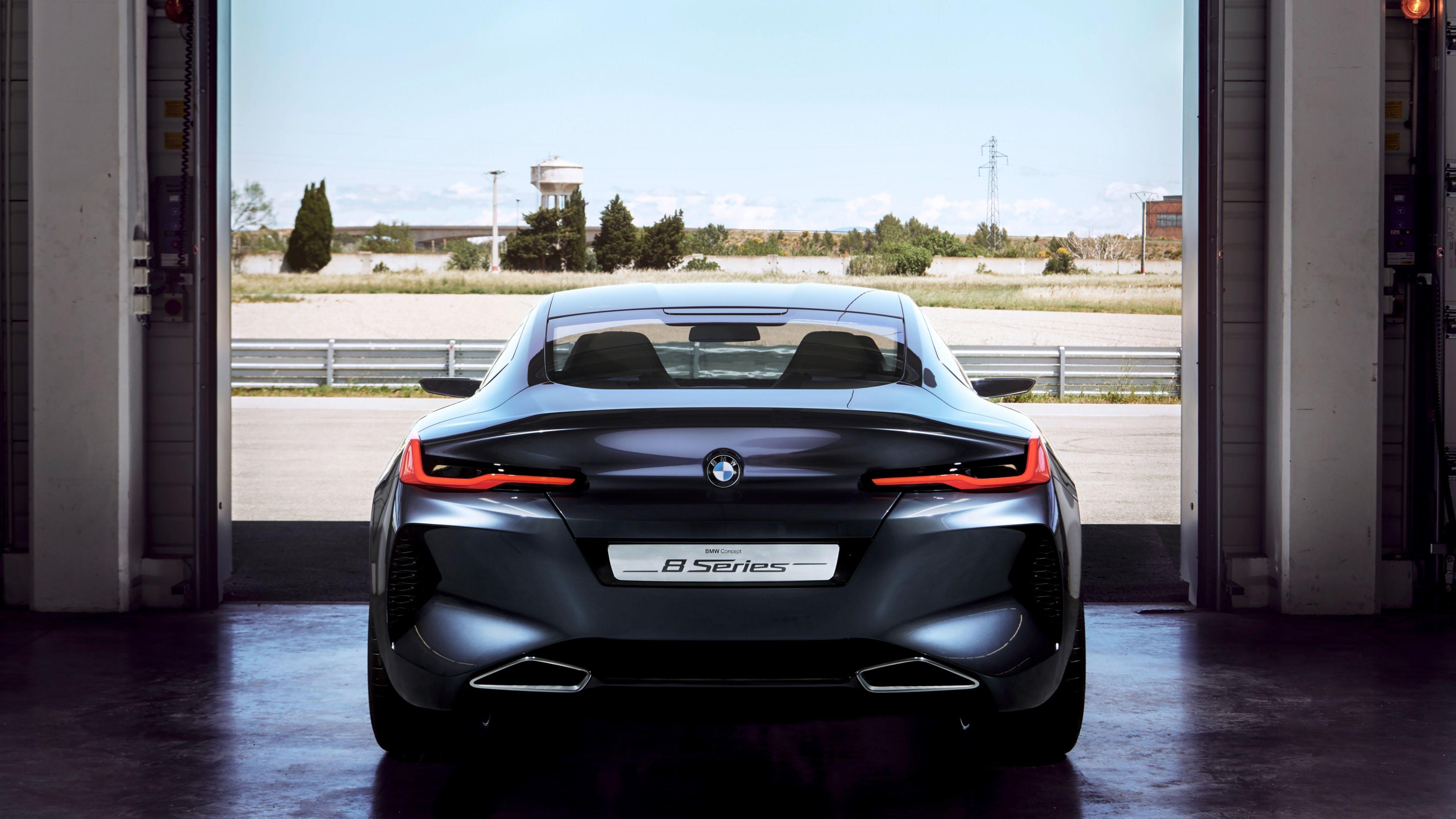 4096x2304 Free download BMW Concept 8 Series 4 Wallpaper HD Car Wallpaper