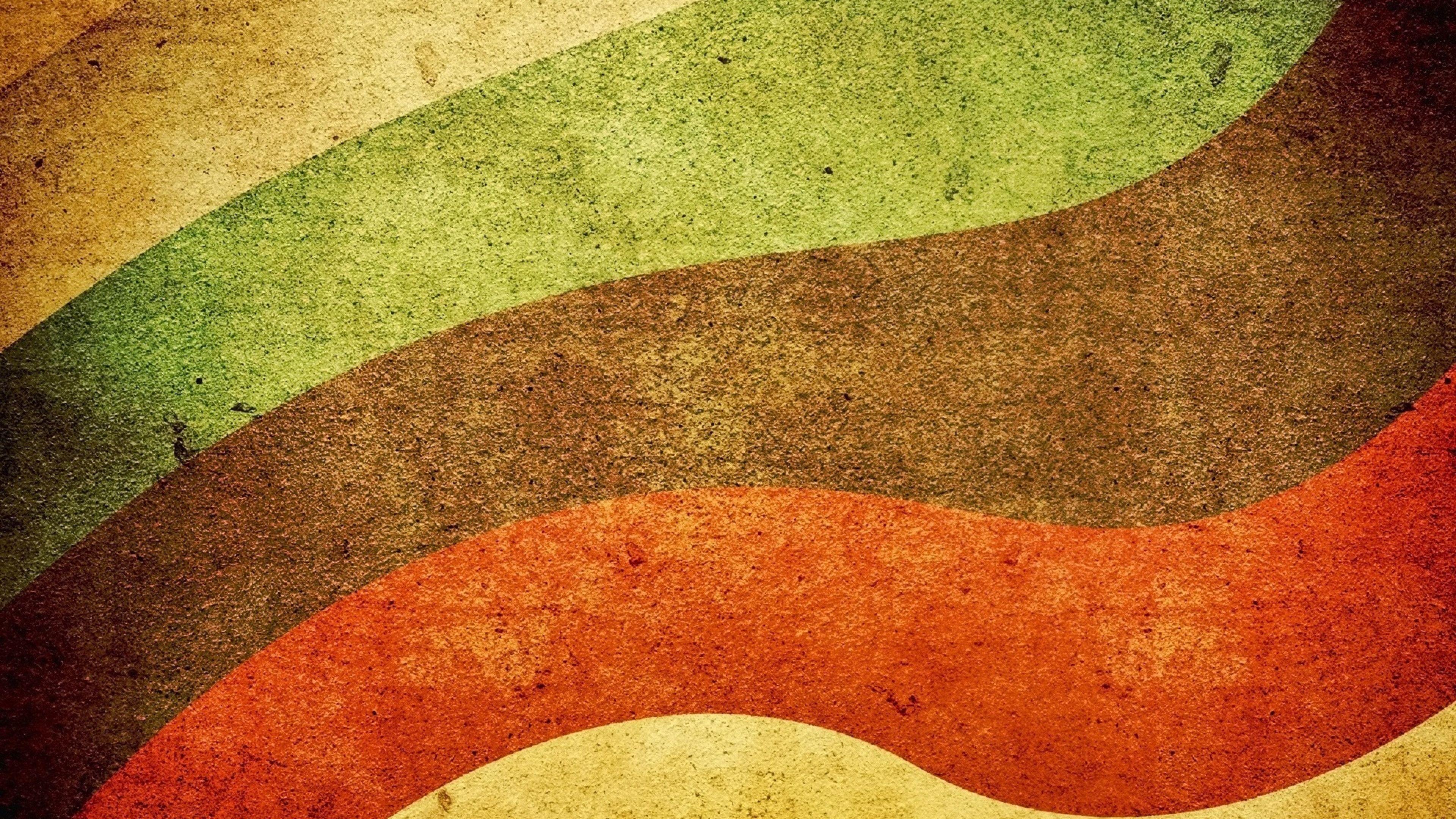 3840x2160 Retro Grunge Wallpaper Background