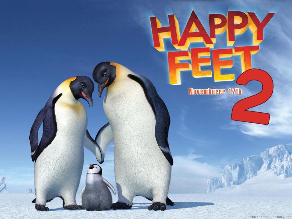 1024x768 Hot Actress Image and Wallpaper: Happy Feet Two Movie Wallpaper