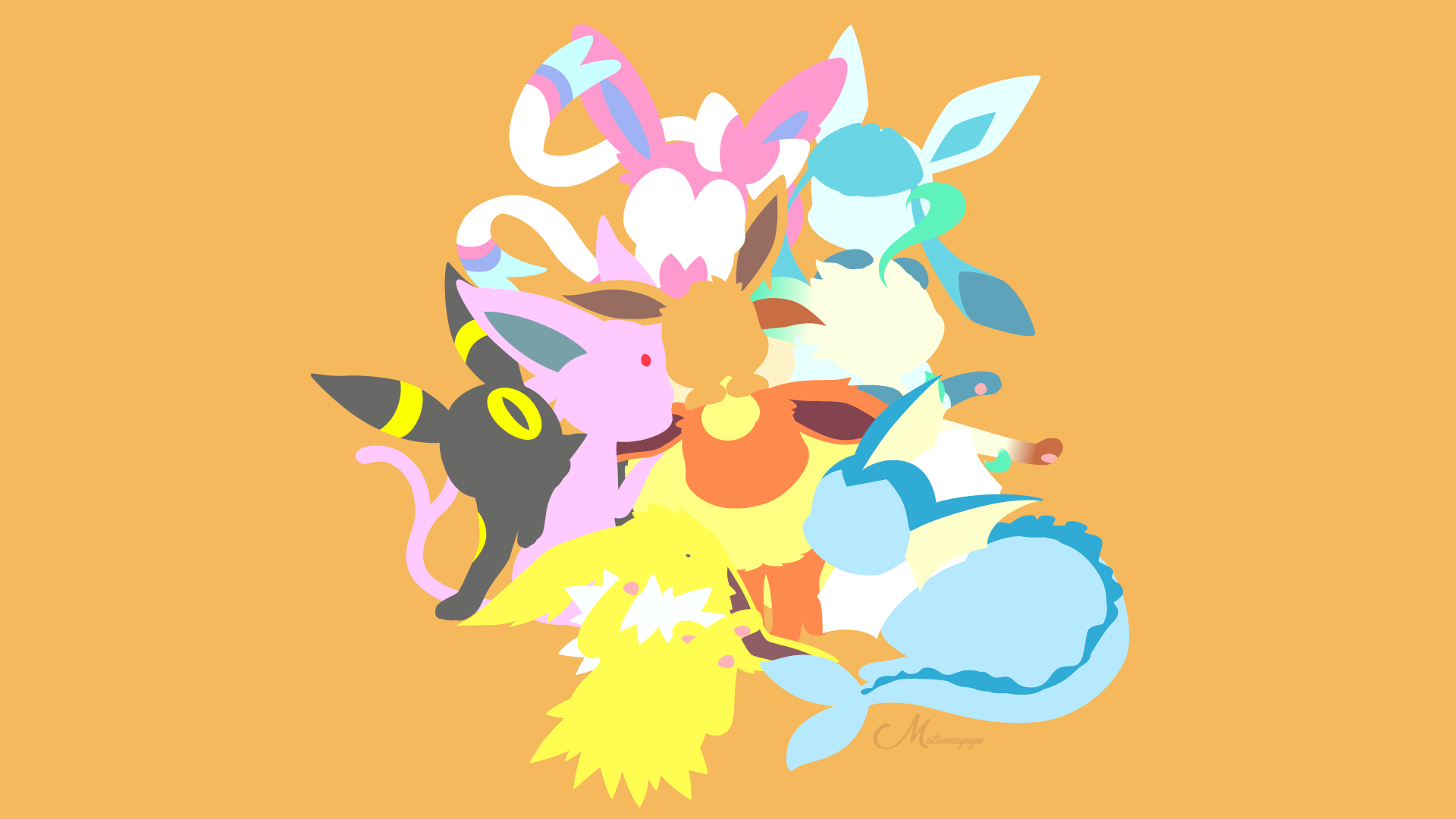 1920x1080 Flareon (Pokémon) wallpaper and background