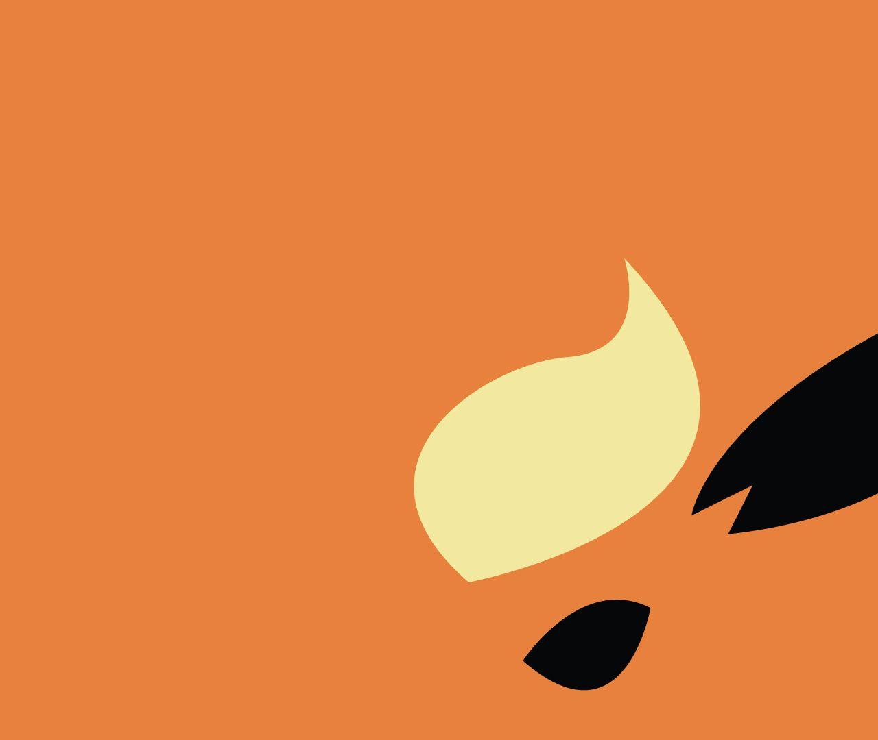 1280x1080 Minimalist Wallpaper Of Flareon