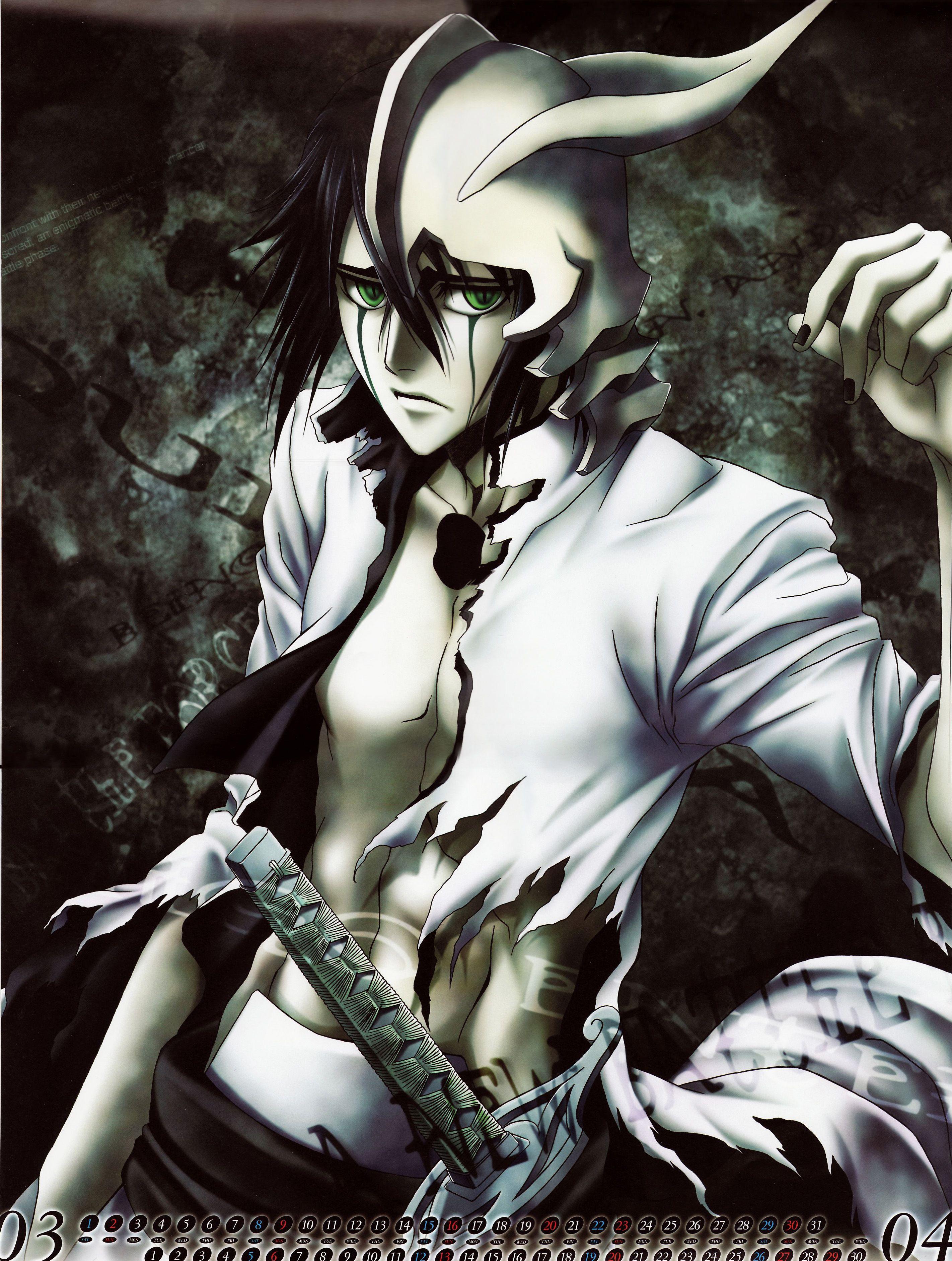 2843x3764 Ulquiorra Schiffer (Ulquiorra Cifer) Anime Image Board