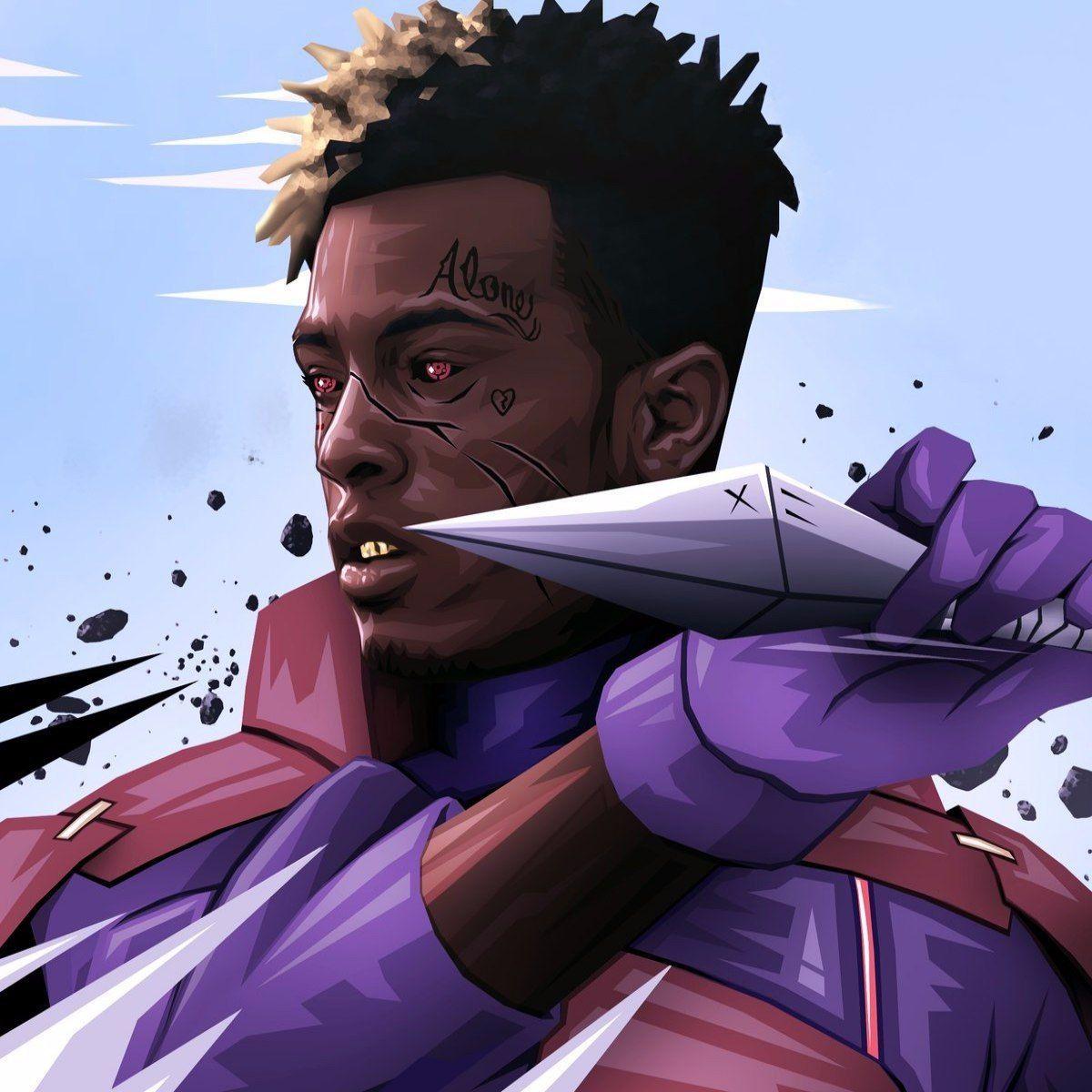 1200x1200 Free download XXXTentacion Dope Cartoon Wallpaper Top