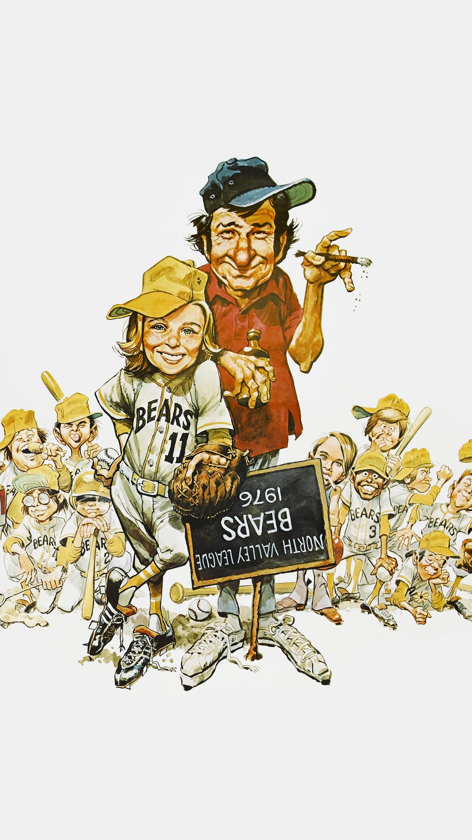 1536x2732 The Bad News Bears (1976) Phone Wallpaper