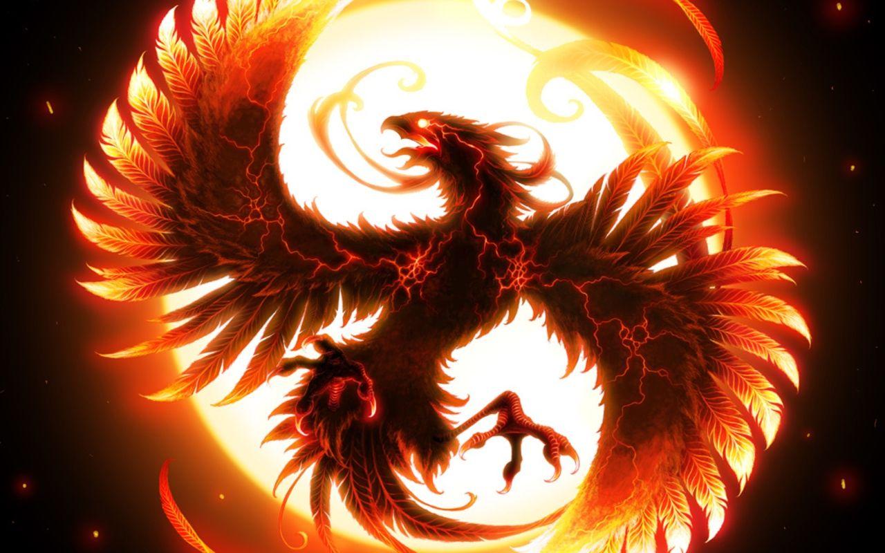 1280x800 Phoenix Desktop Background. Evil